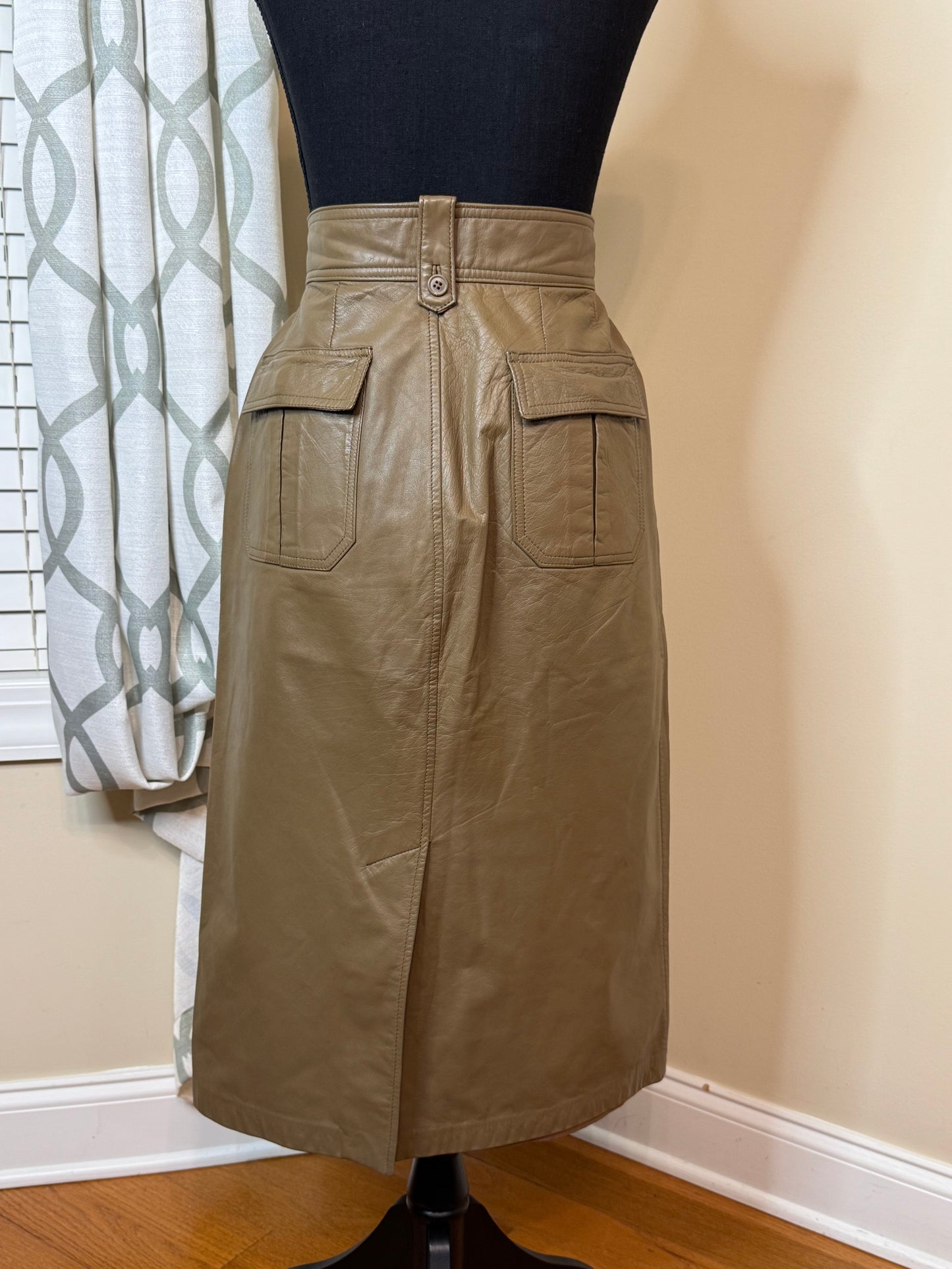 Toffs 100% Genuine Leather Skirt