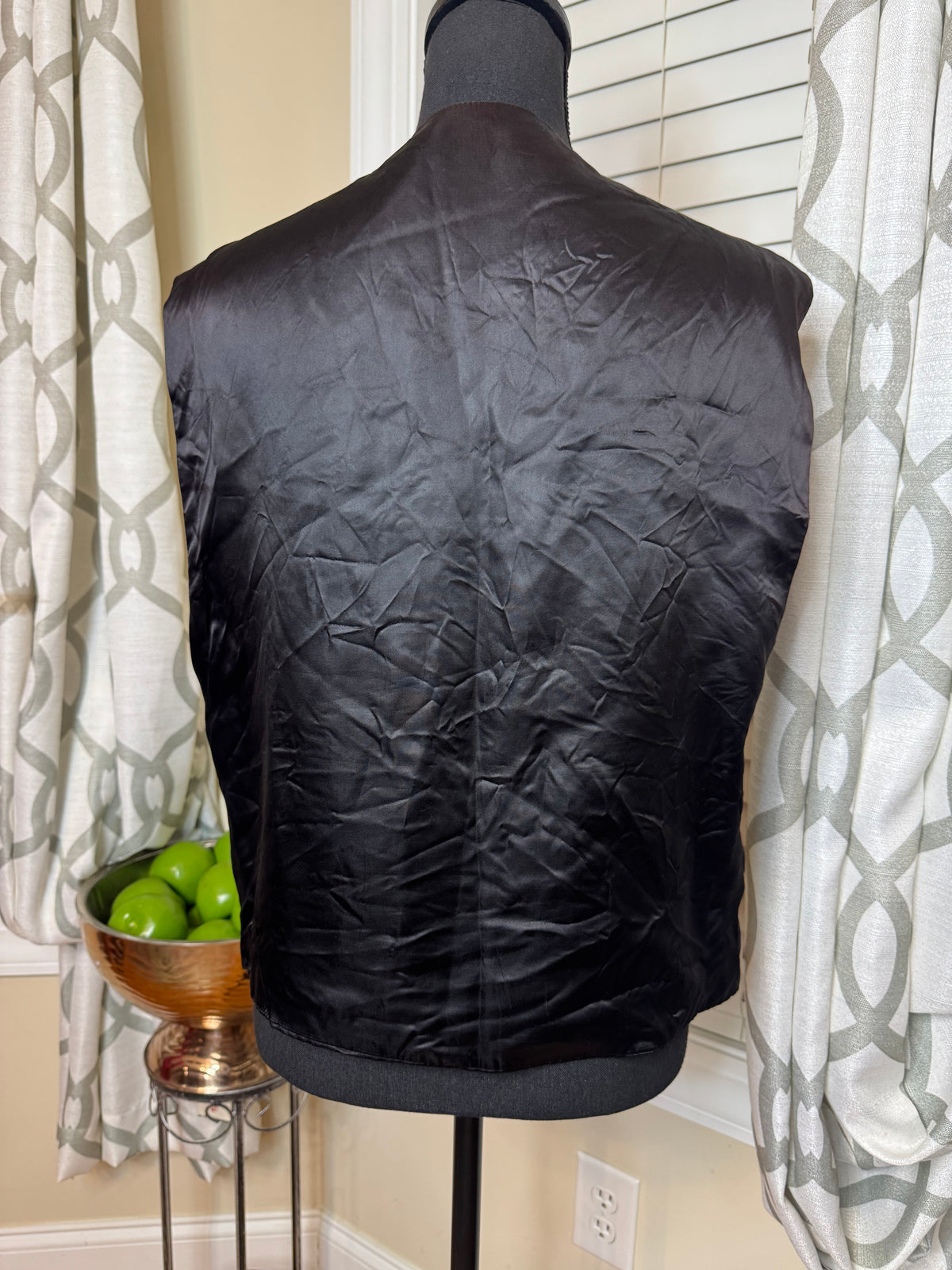 Mudcloth Vest with Pockets