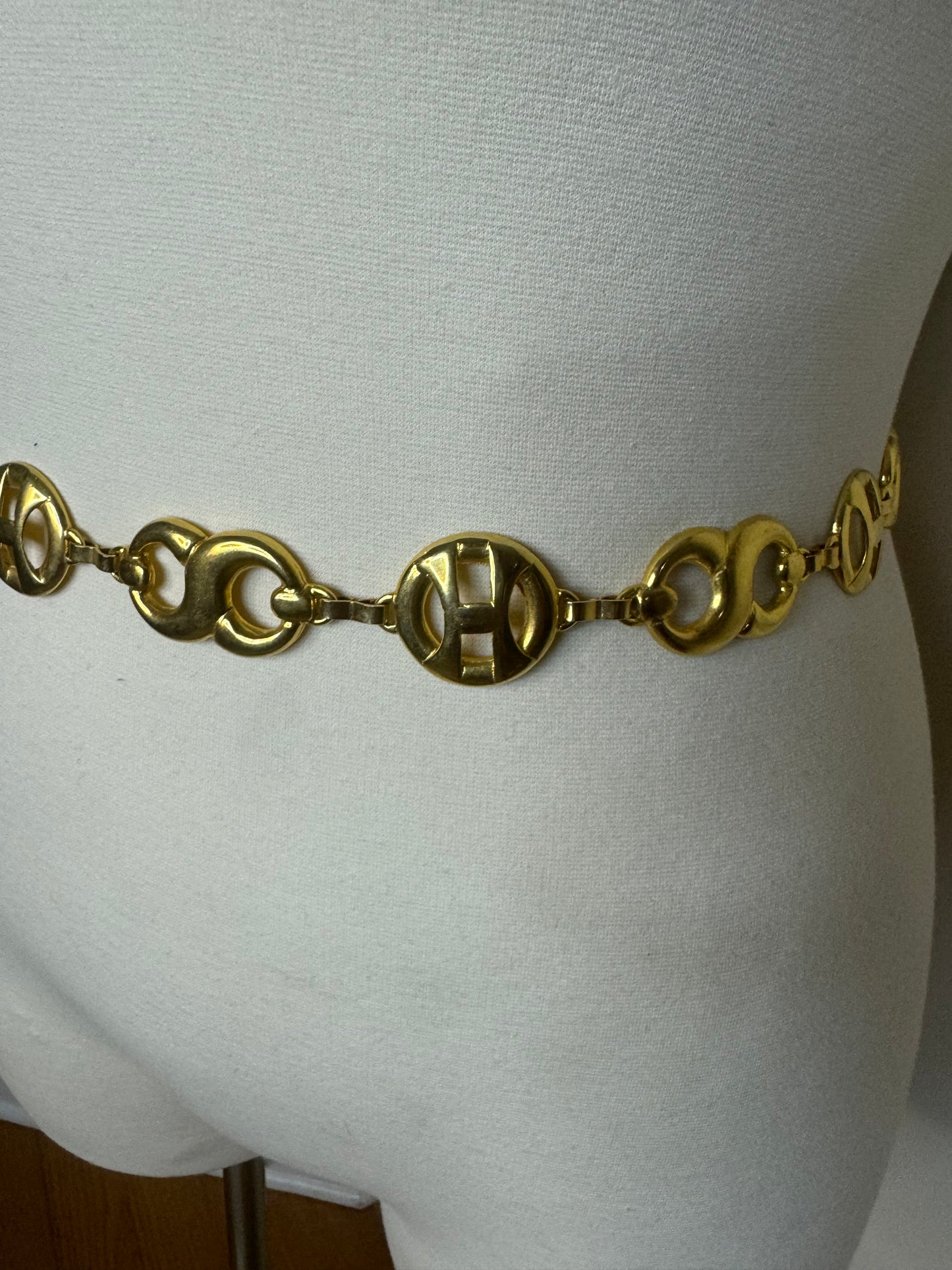 Vintage Chain Belt "Stamped"