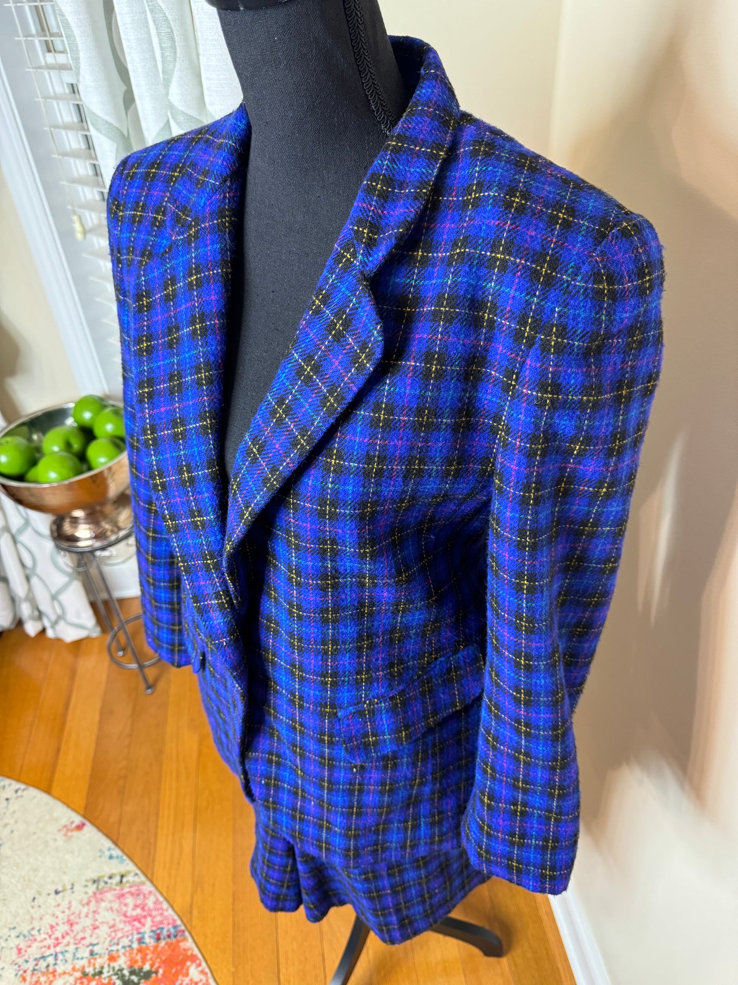 80s Vintage Norton McNaughton 2-Piece Tweed Short Set