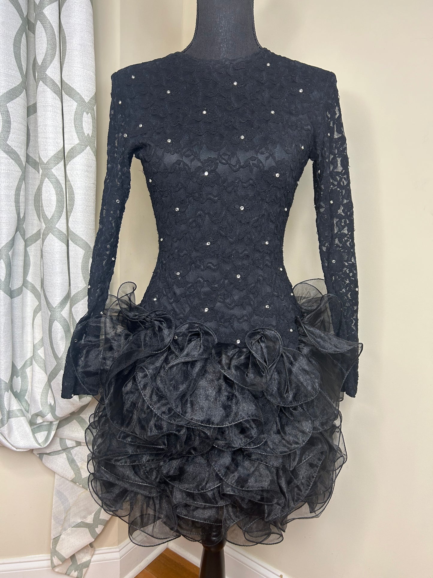 Vintage Bejeweled Lillie Rubin Dress