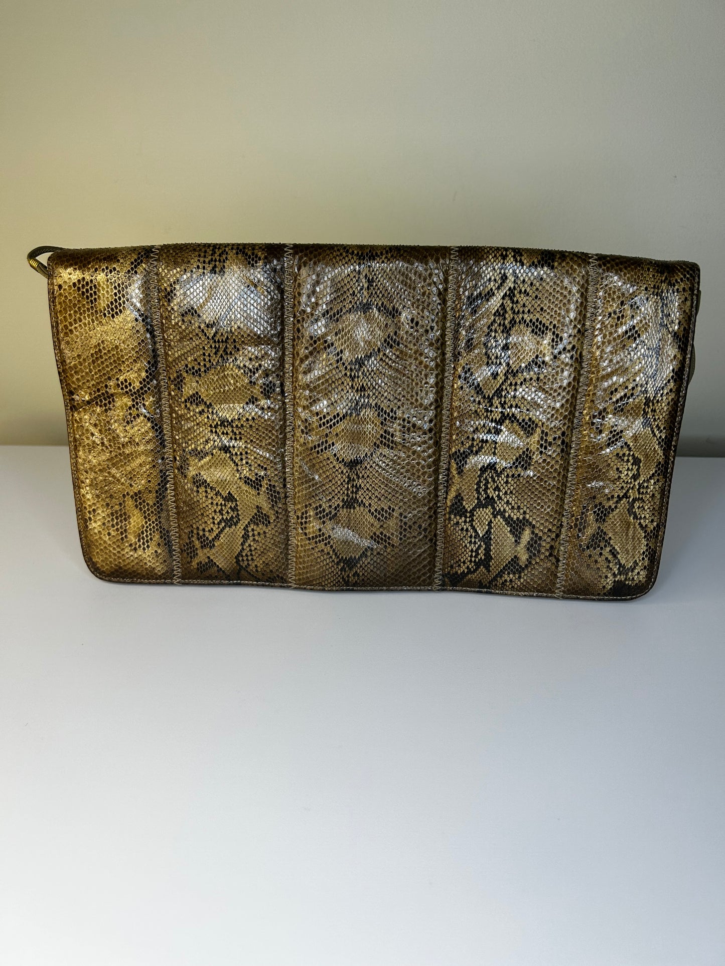 Vintage Bags by Supreme Snakeskin Clutch