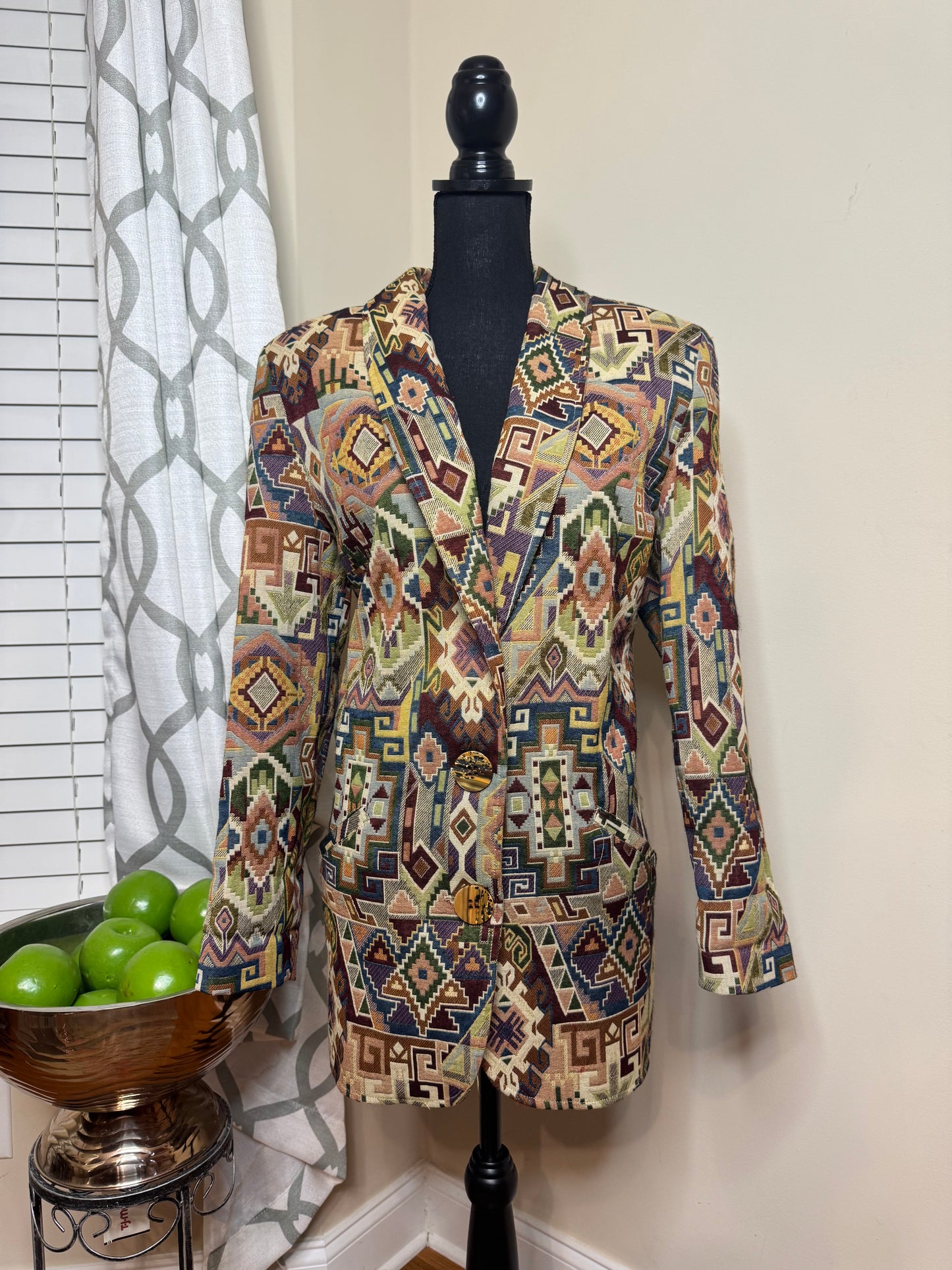 Ascente Sport Aztec Print Blazer