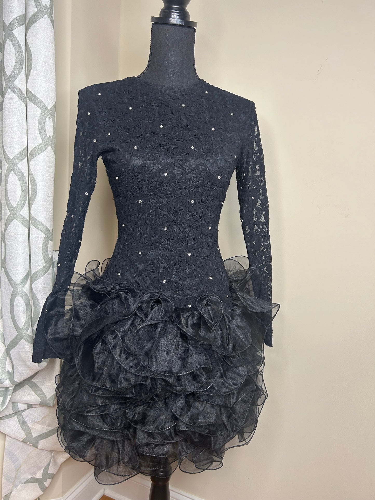 Vintage Bejeweled Lillie Rubin Dress