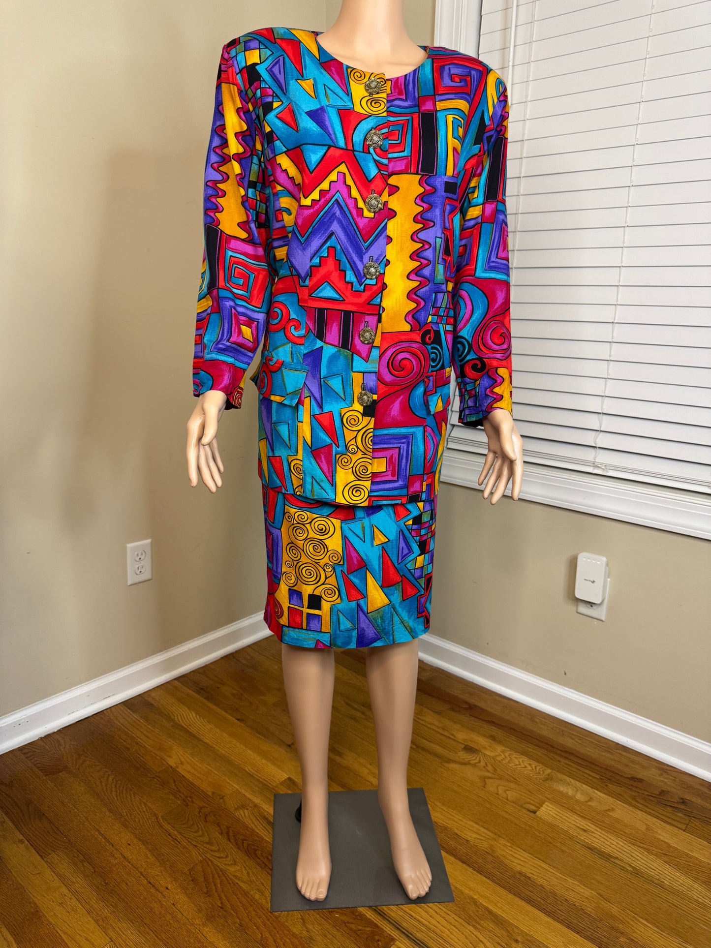 Jeffrey & Dara 2-Piece Vtg Skirt Set