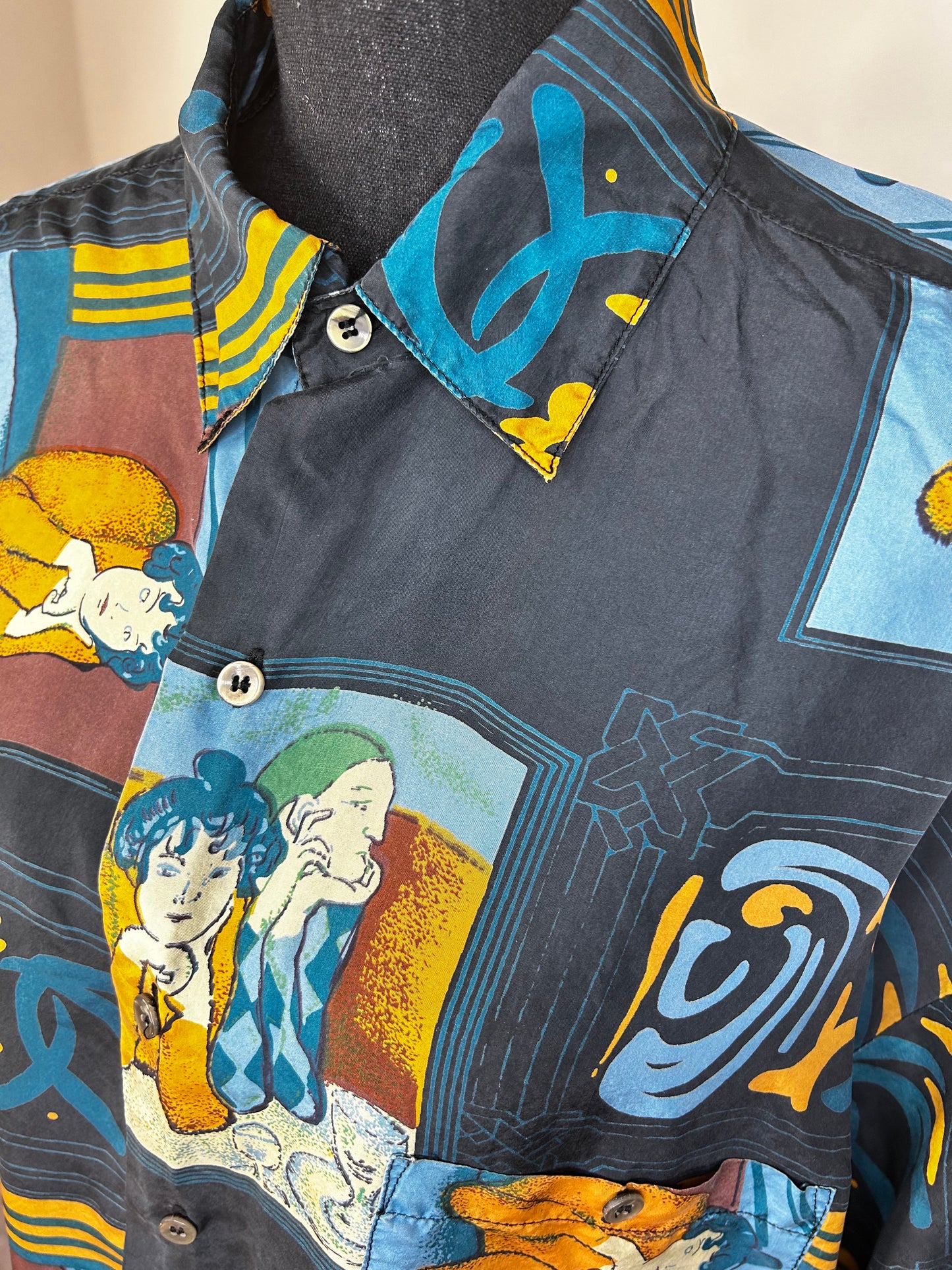 Bruno 100% Silk Shirt