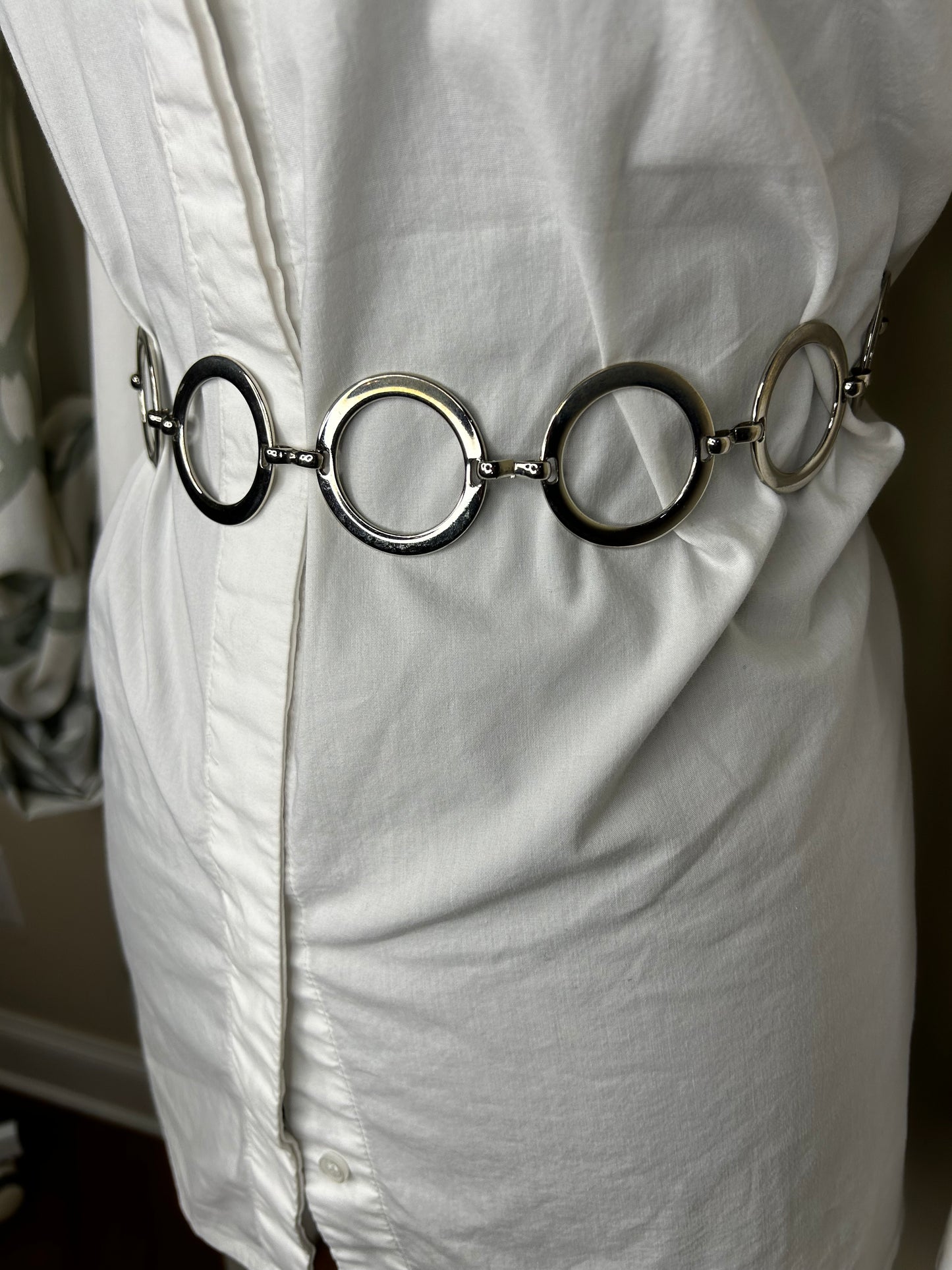 Silver Chain Belt
