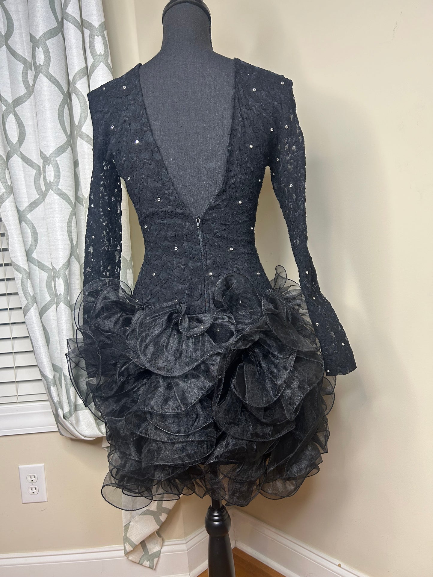 Vintage Bejeweled Lillie Rubin Dress