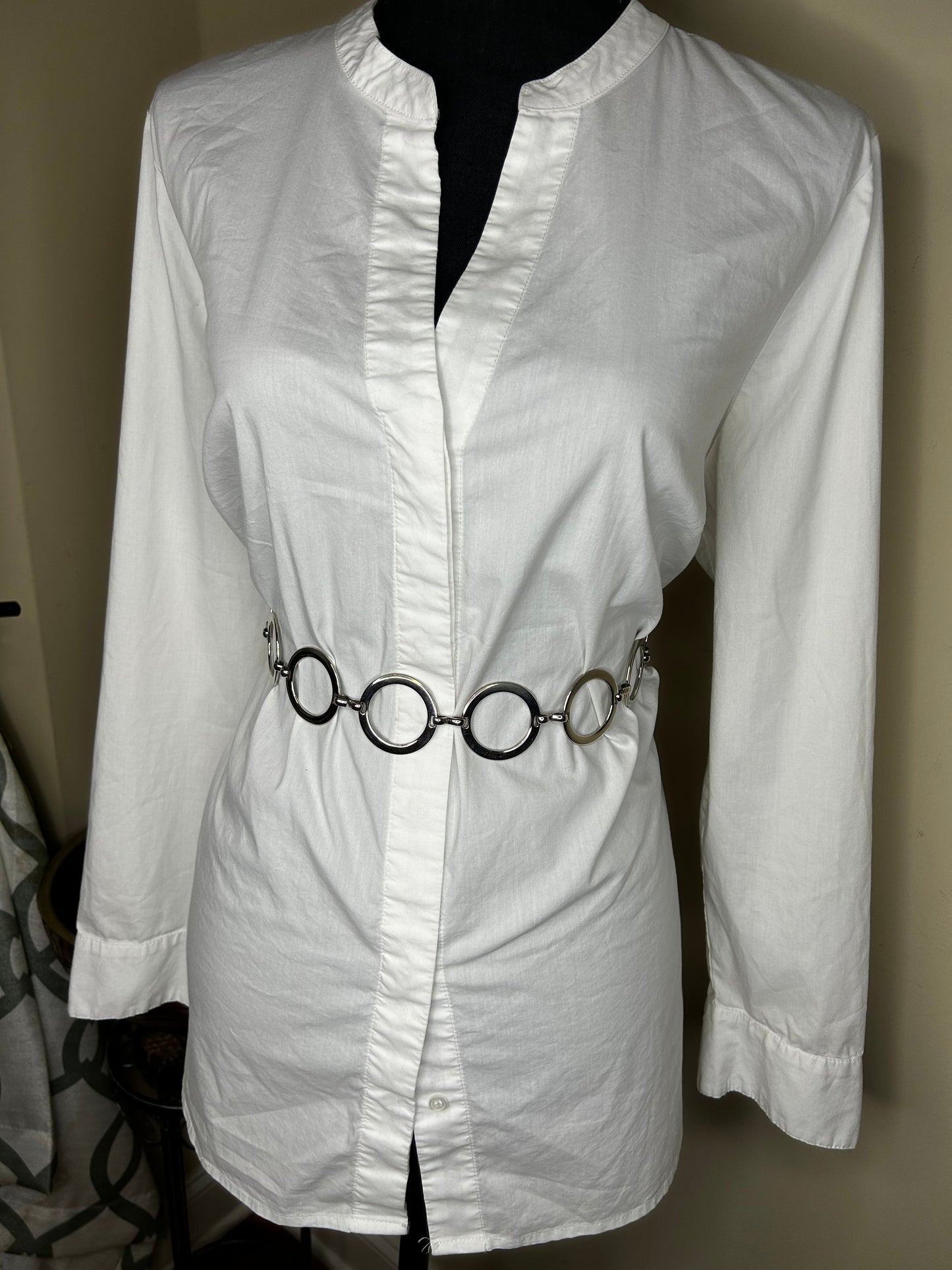 Silver Chain Belt