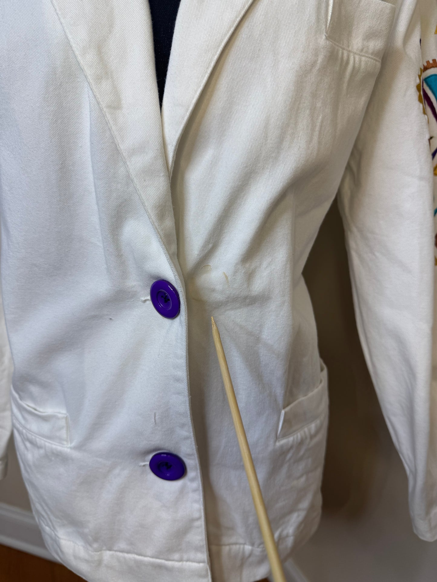 I.B. Diffusion Embroidered Blazer