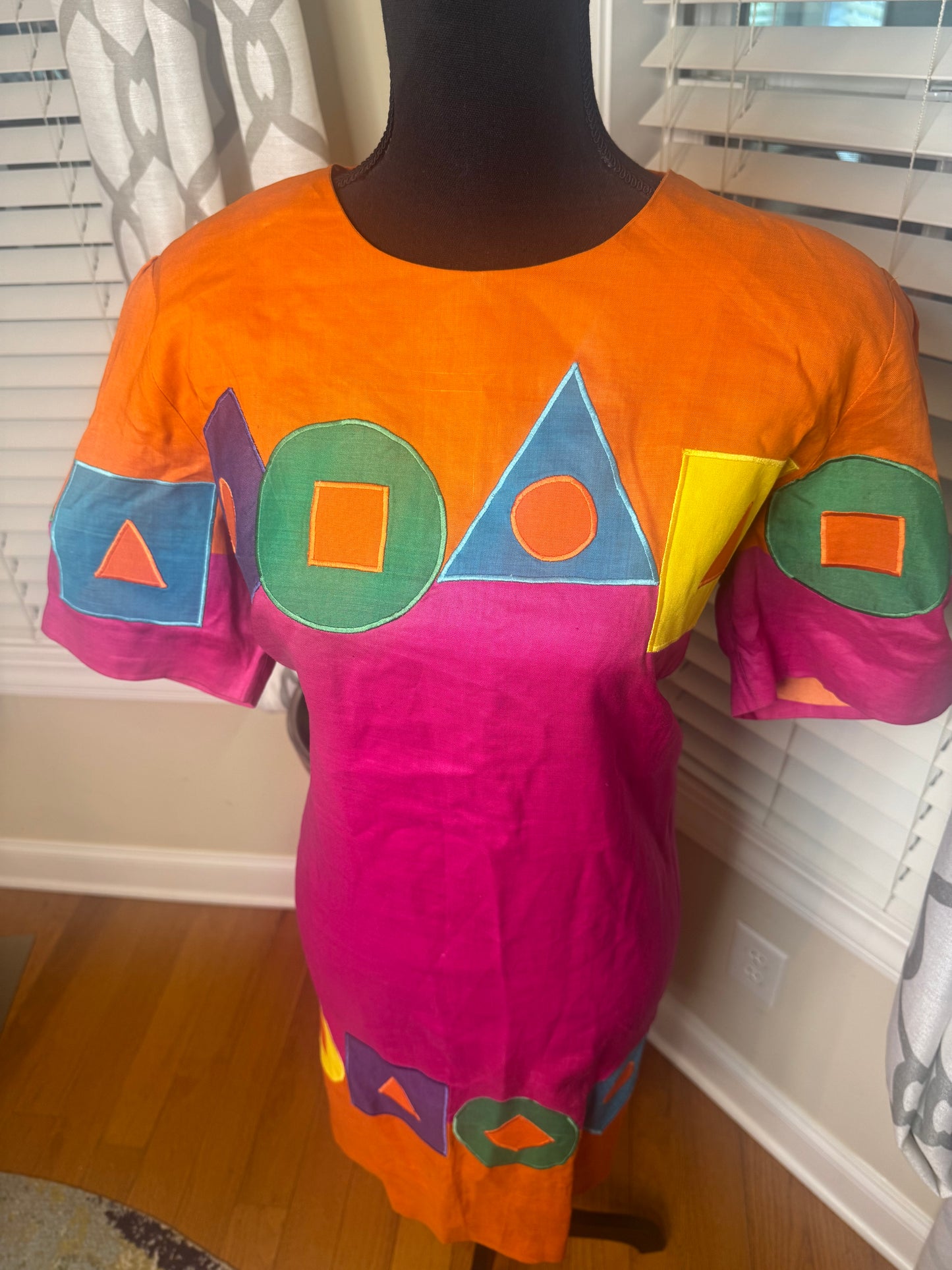 Deborah Laws Boutique Abstract Print Dress
