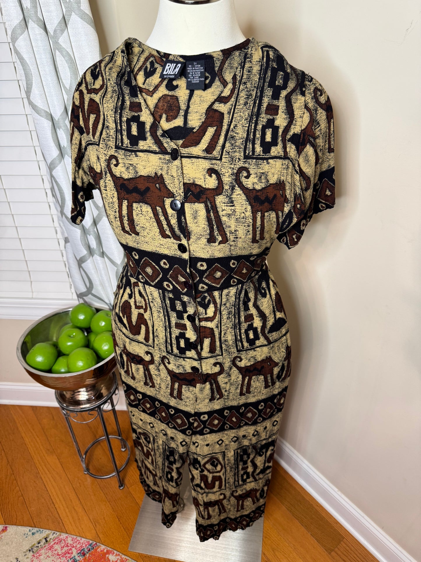BILA Vtg Romper
