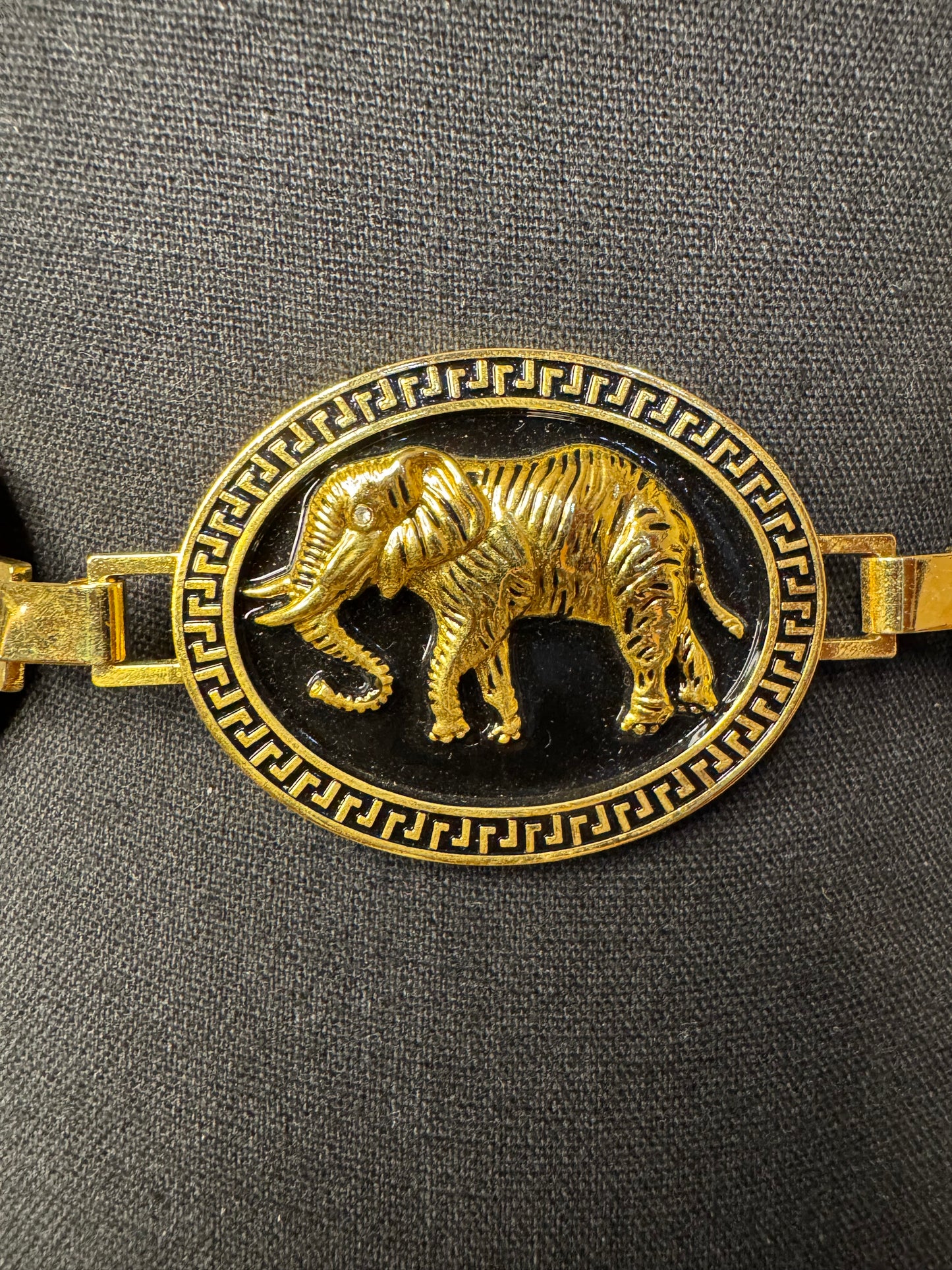 Gold Elephant Belt
