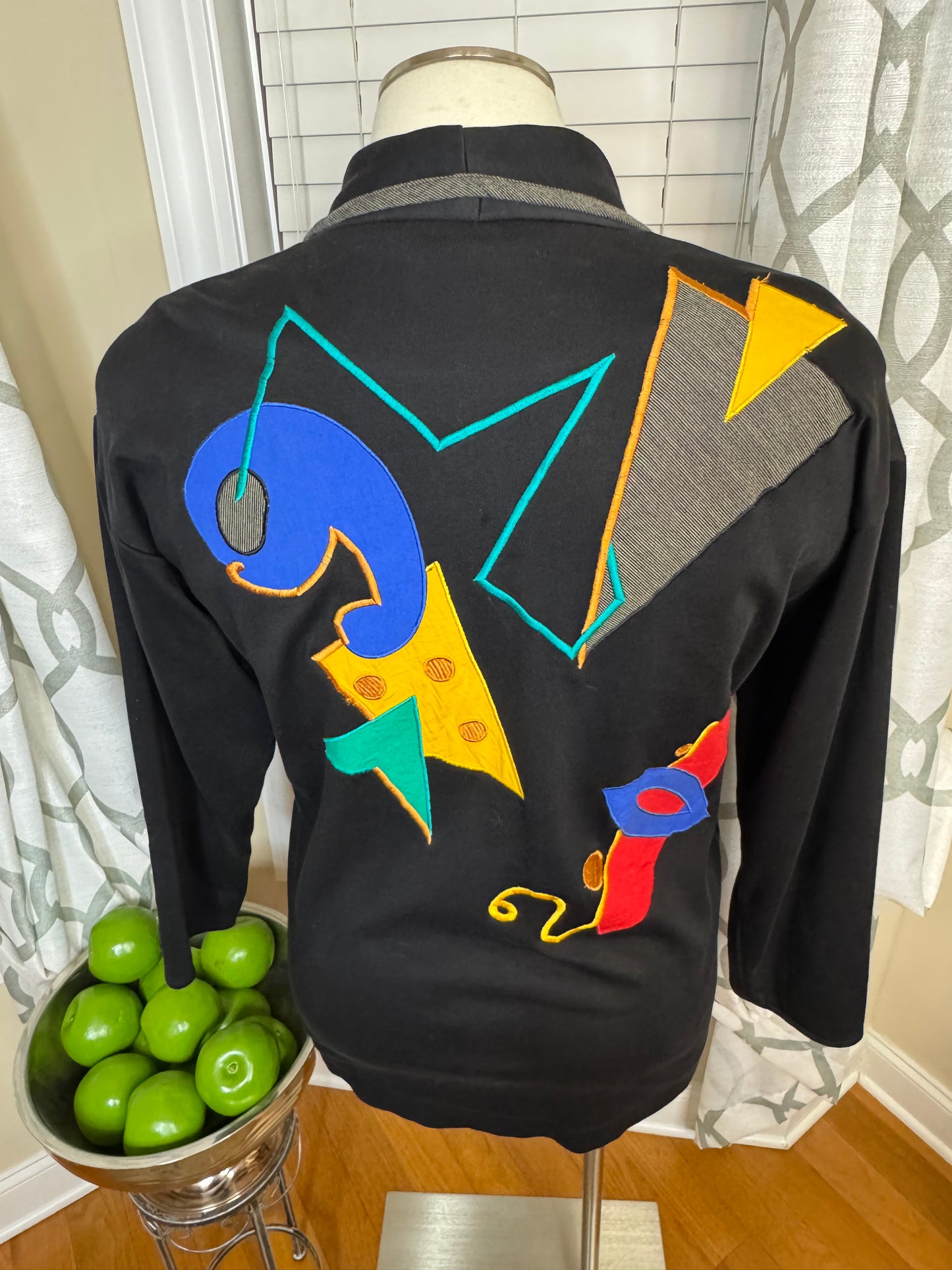 I.B. Diffusion Abstract Print Blazer