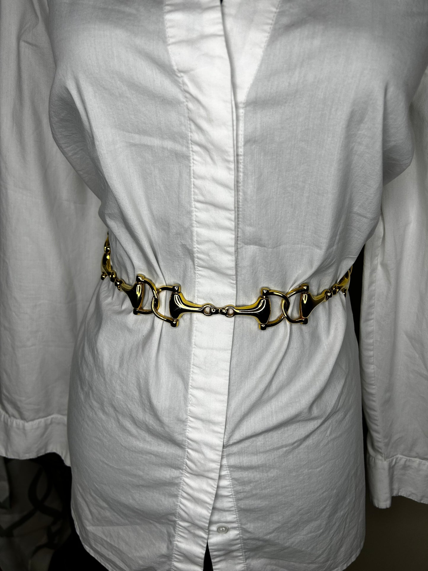 Gold Vintage Anchor Belt