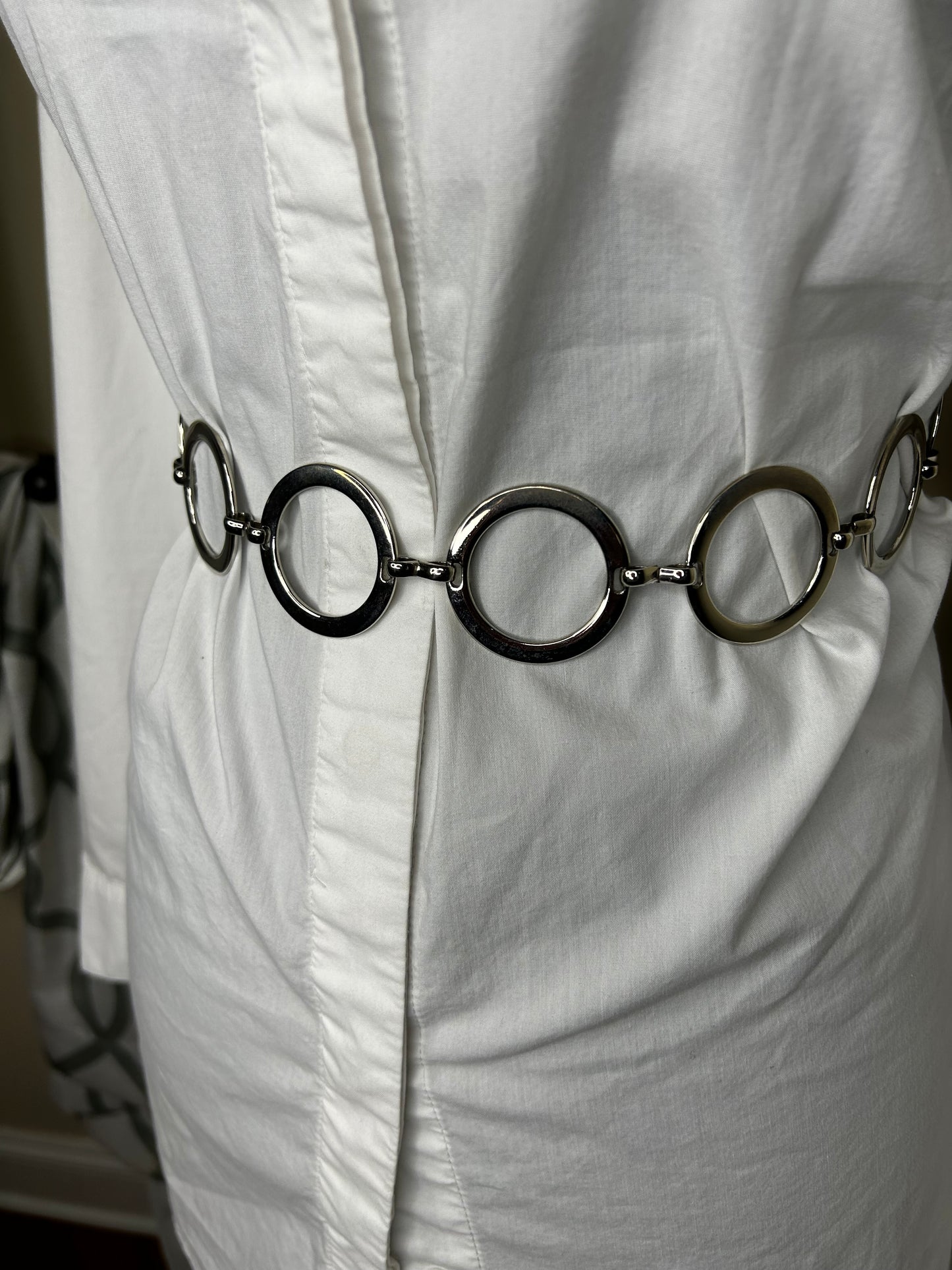 Silver Chain Belt