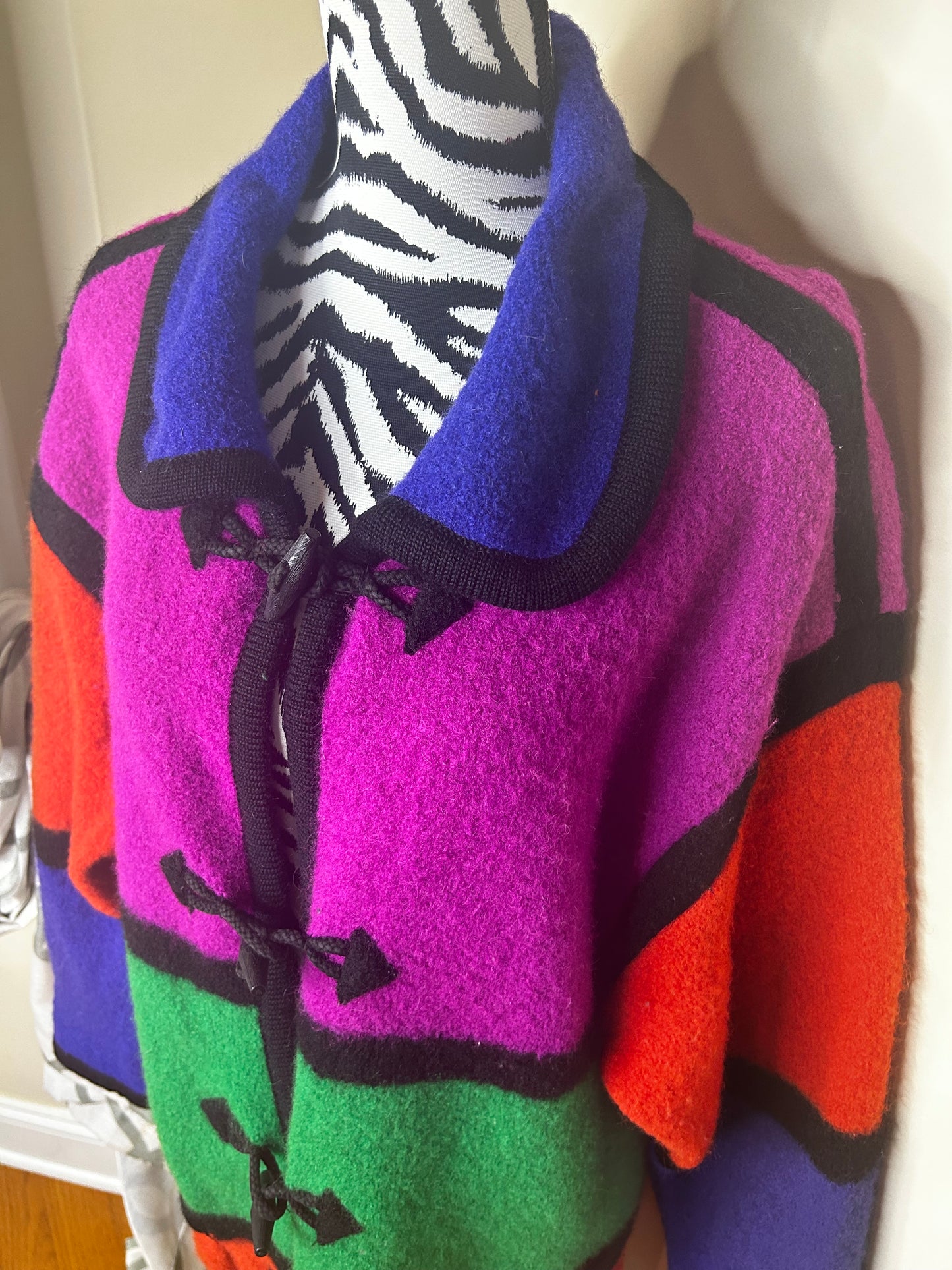 I.B. Diffusion Colorblock Coat