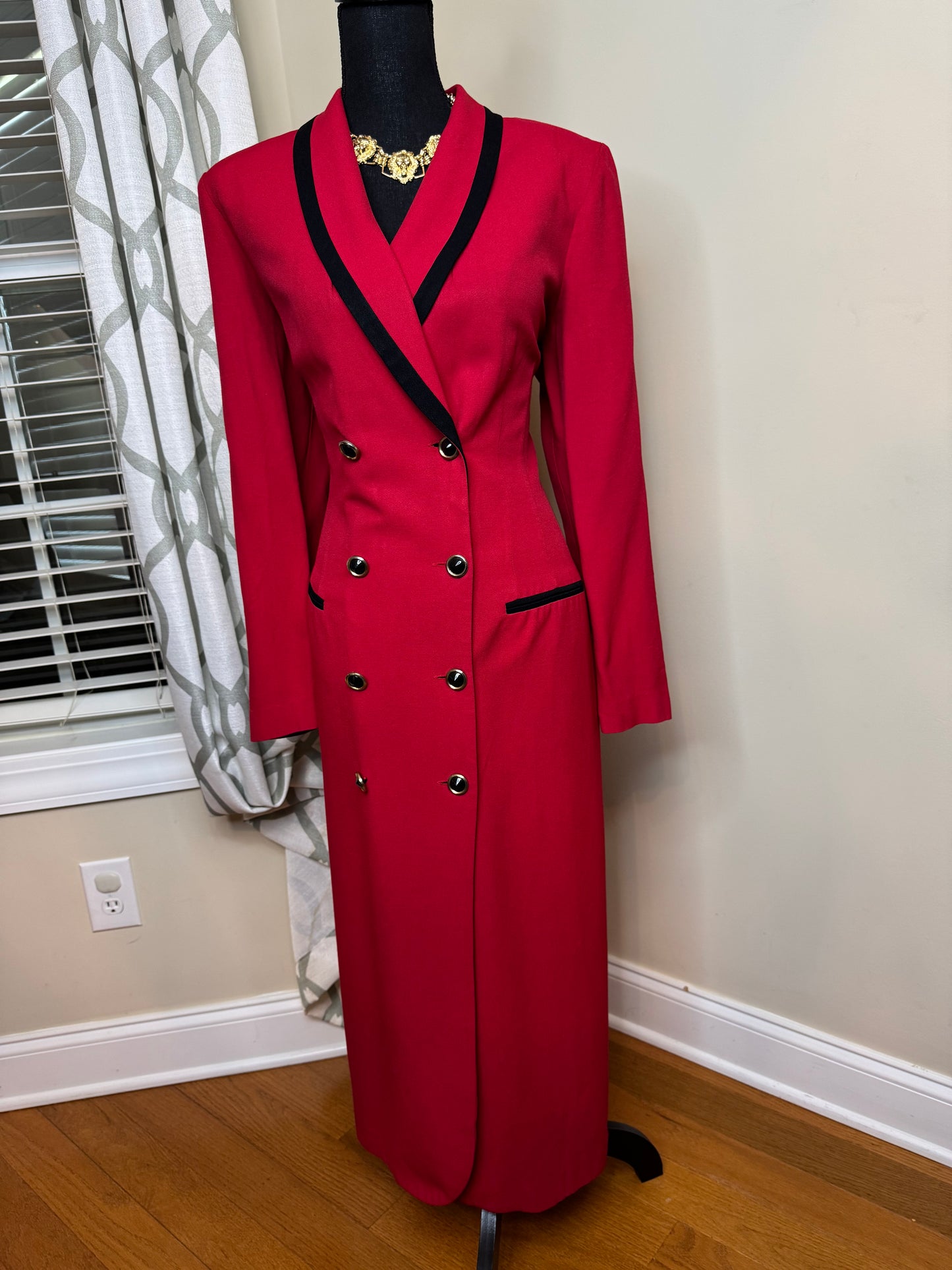 Vtg Danny & Nicole Blazer Dress
