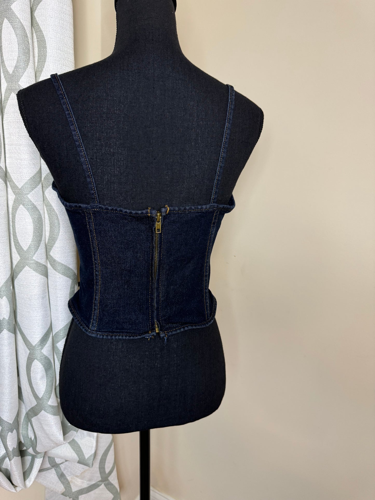 Denim Corset/Vest