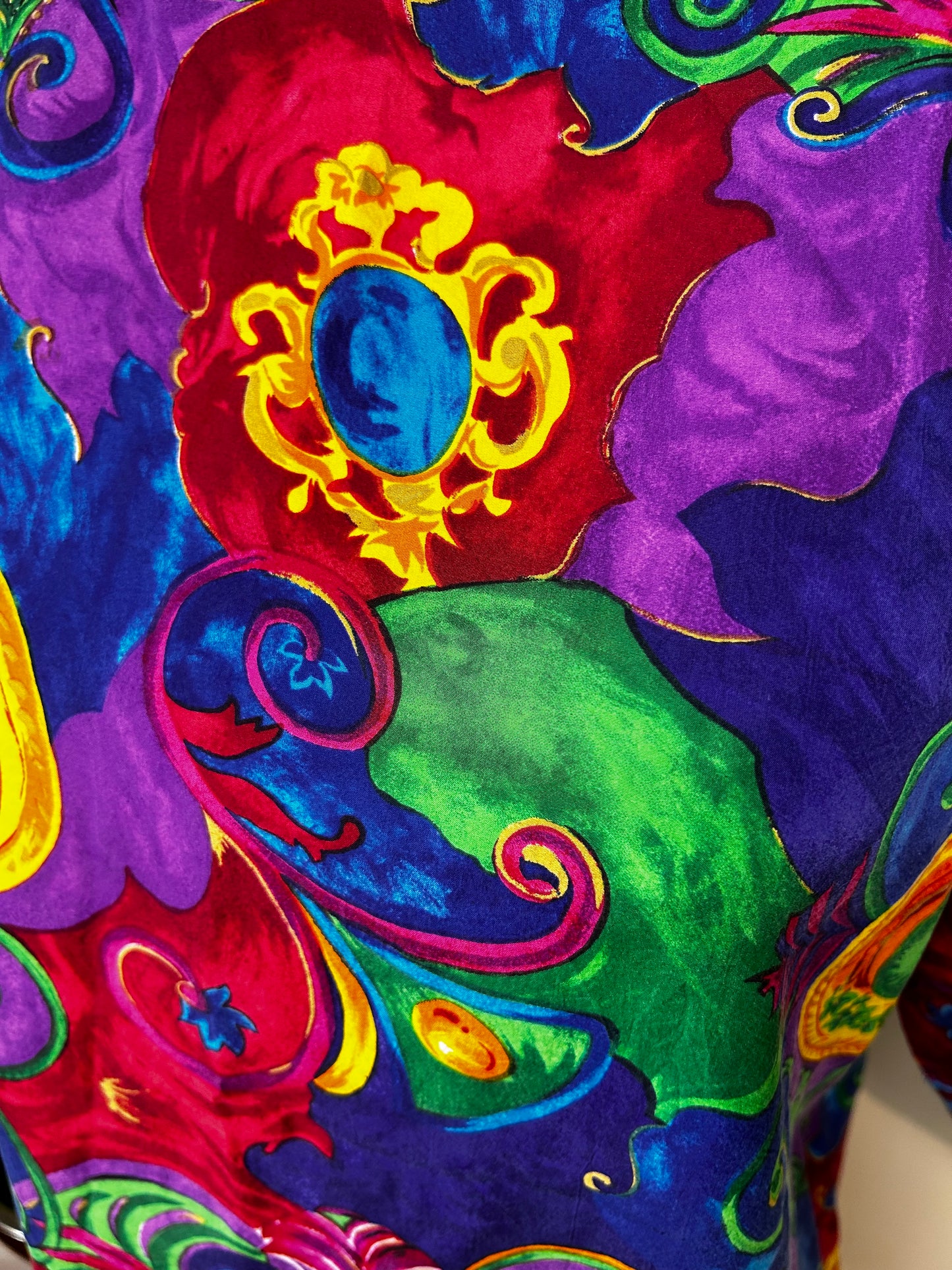 Pat Argenti 100% Silk Blouse