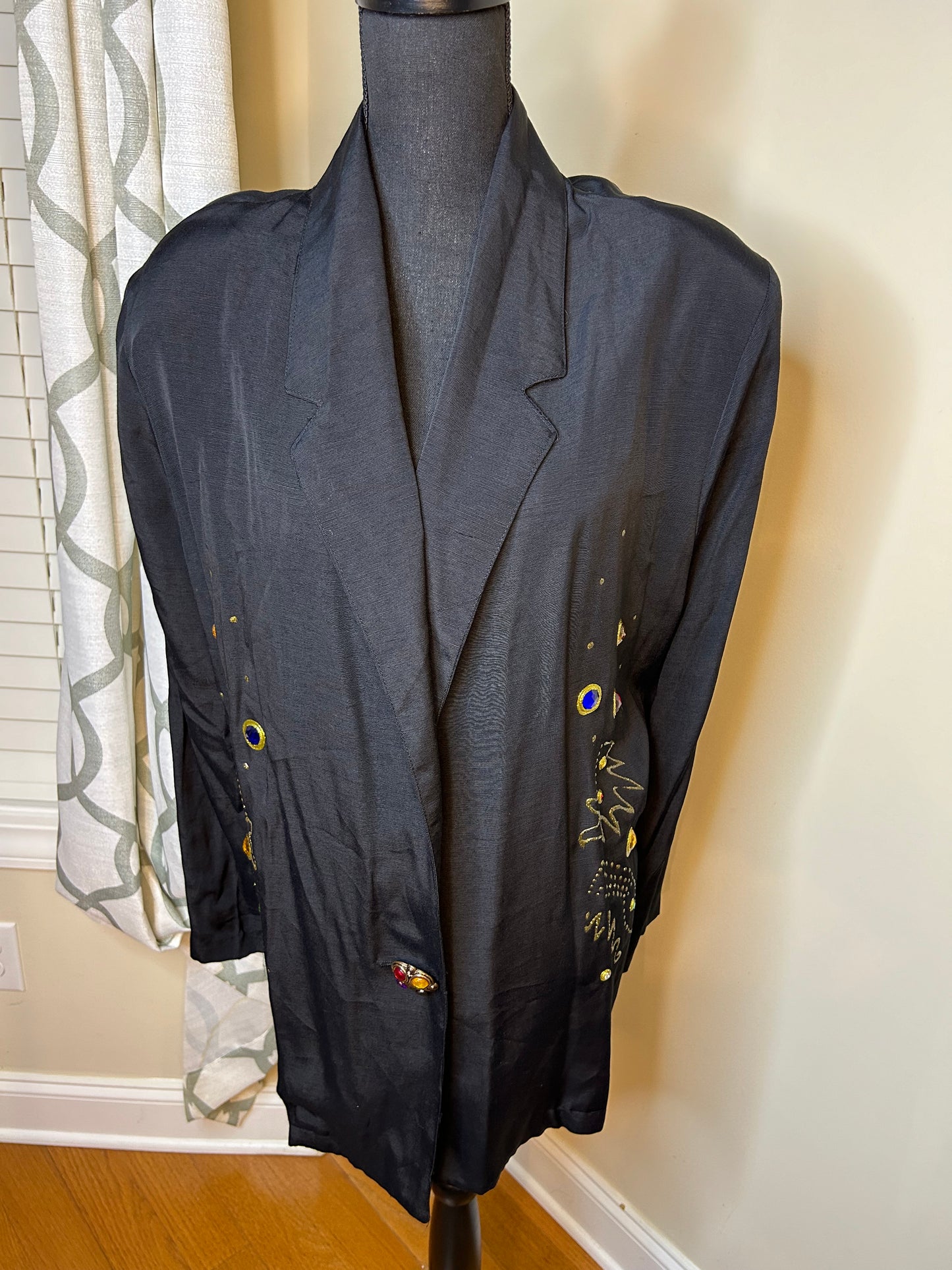 VTG Bejeweled Blazer NWT