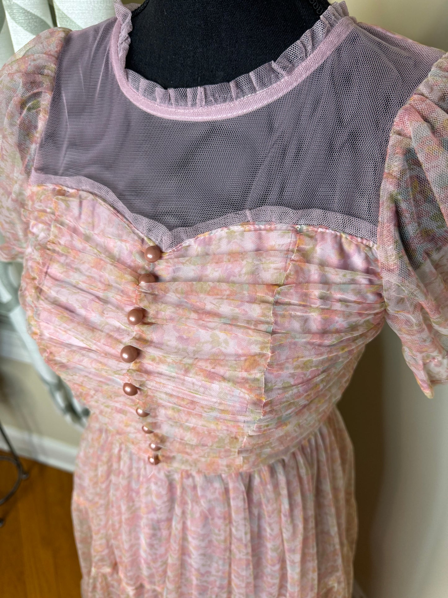 One & One Sheer Dress