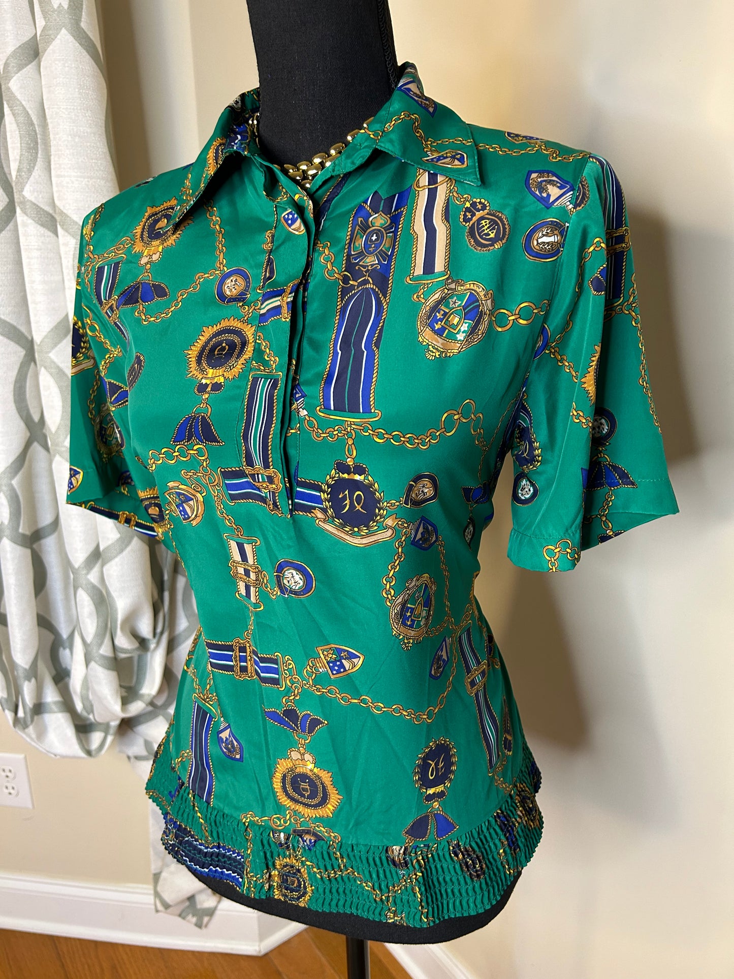 Alfred Dunner Nautical Blouse