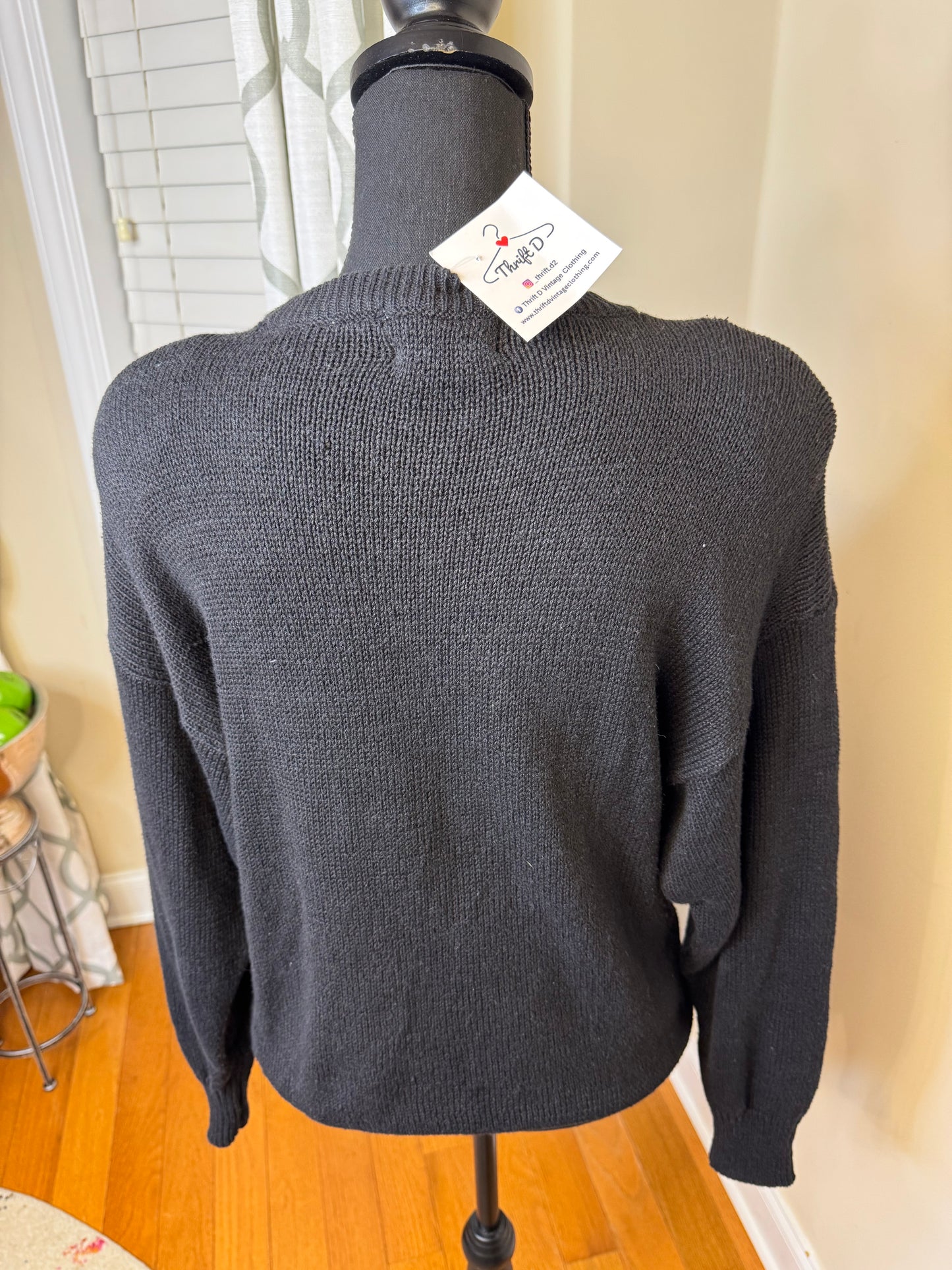 Vtg Sequin and Beaded Sweater