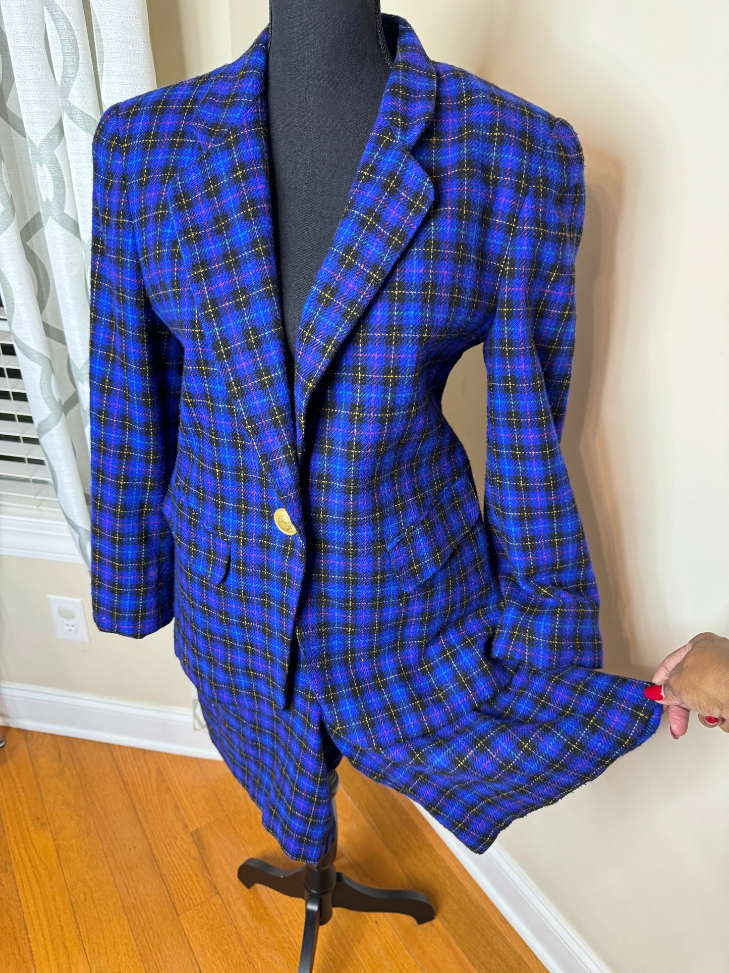 80s Vintage Norton McNaughton 2-Piece Tweed Short Set