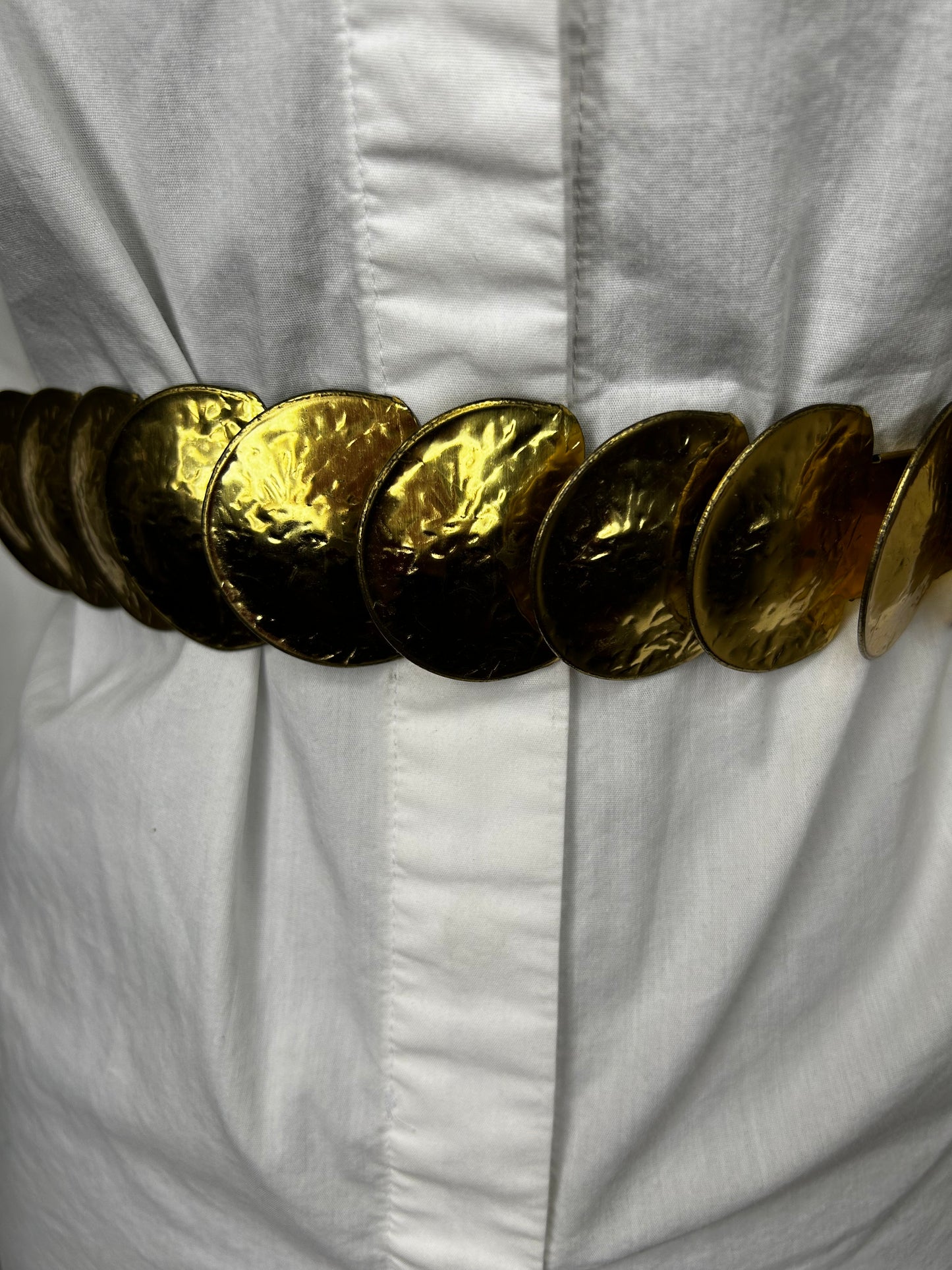 Gold Vintage Coin Belt