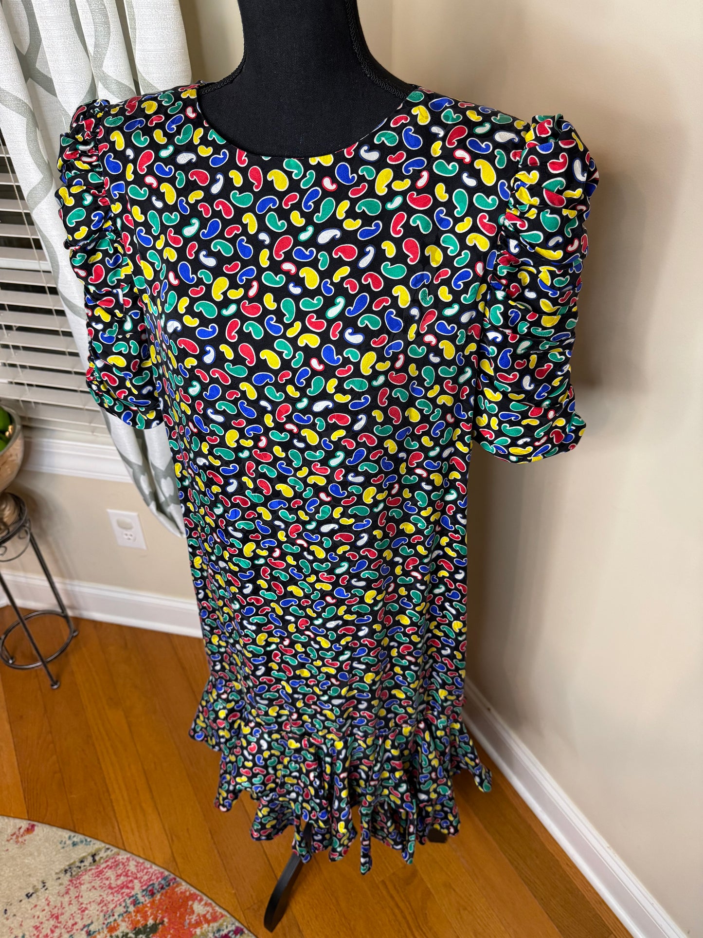 Styled by Mister C 1980s Vintage Dress