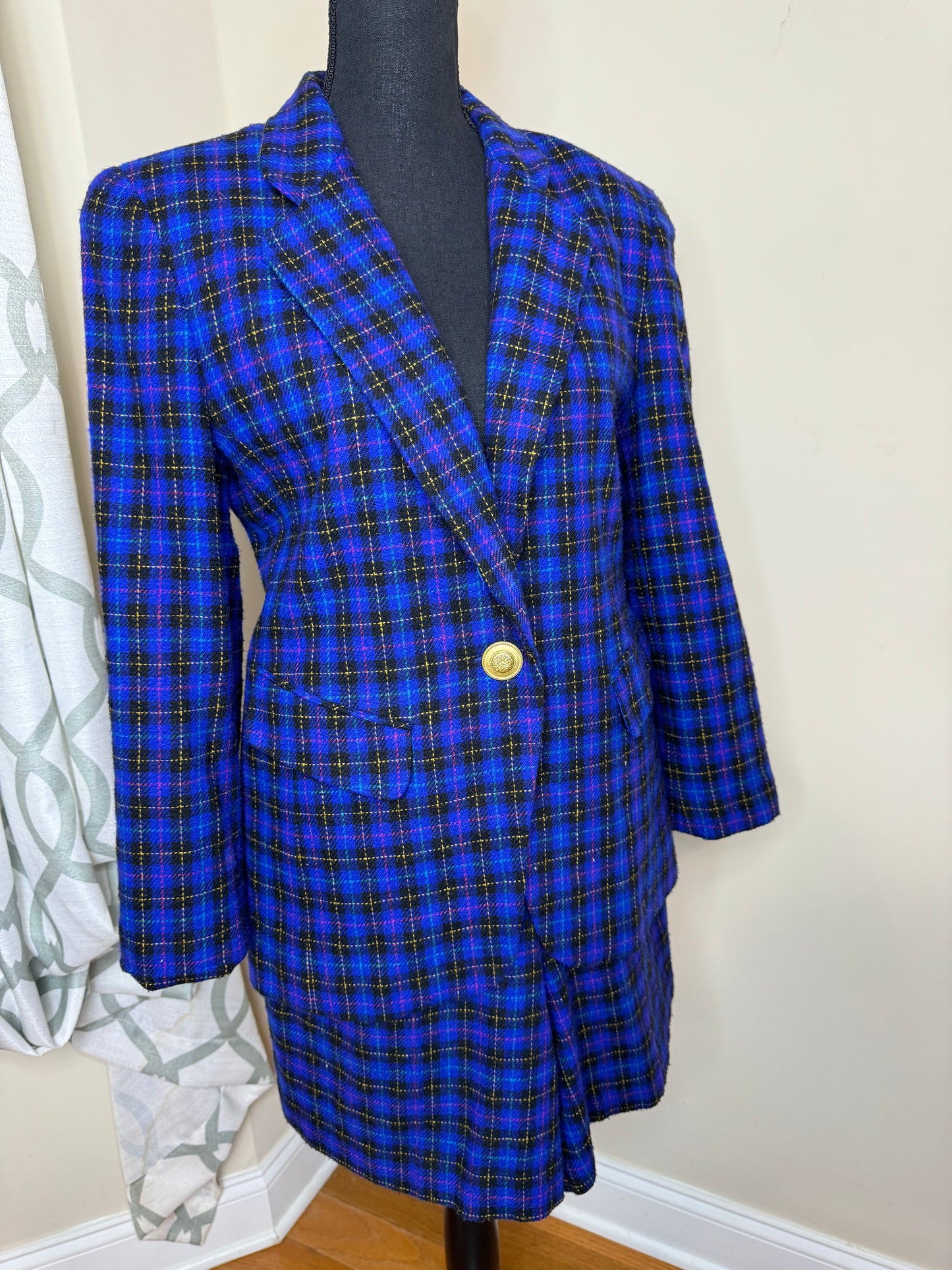 80s Vintage Norton McNaughton 2-Piece Tweed Short Set