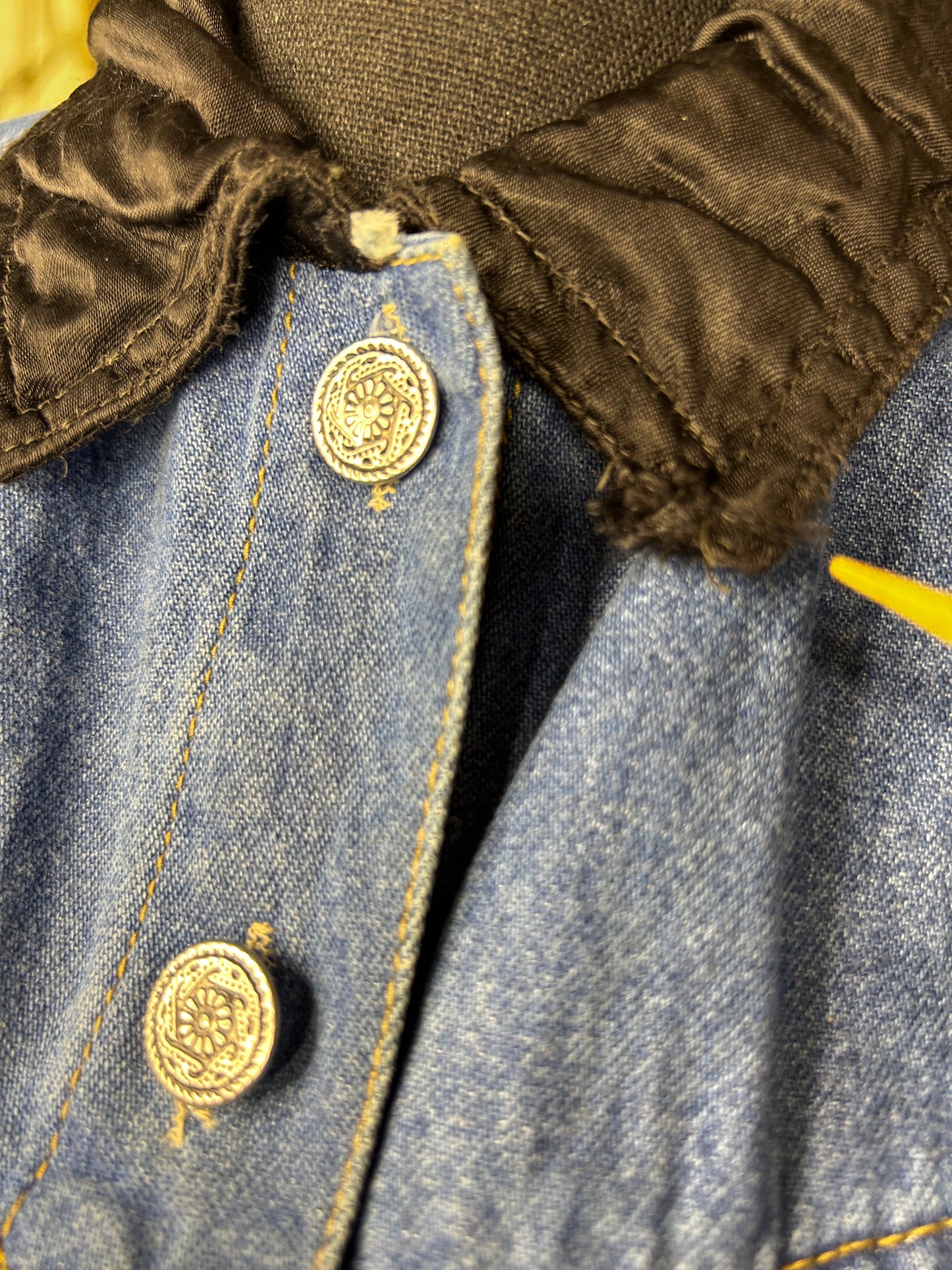 Vintage Speed Limit Denim Vest