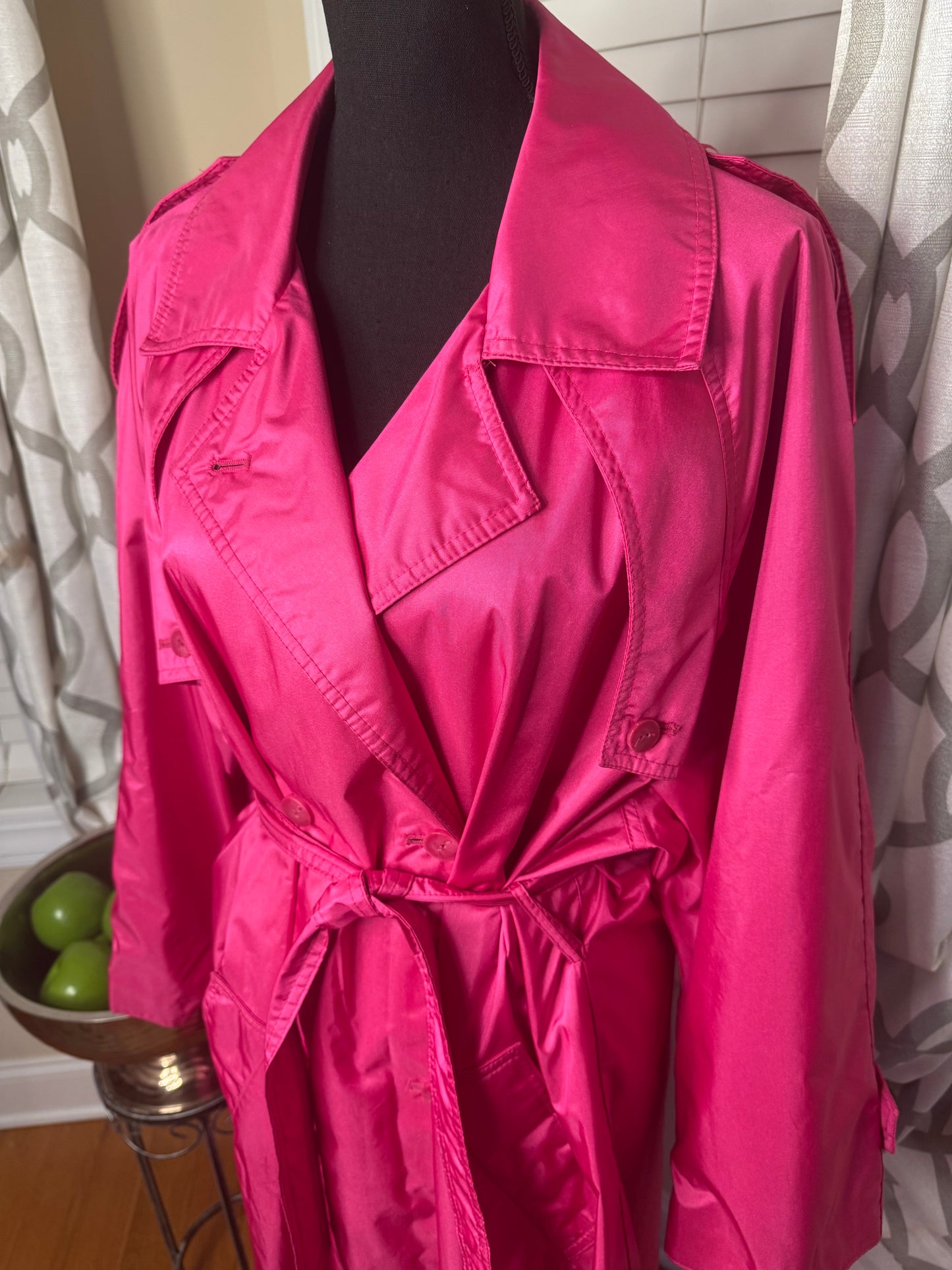 J&H Fashions Vtg Trench with Belt