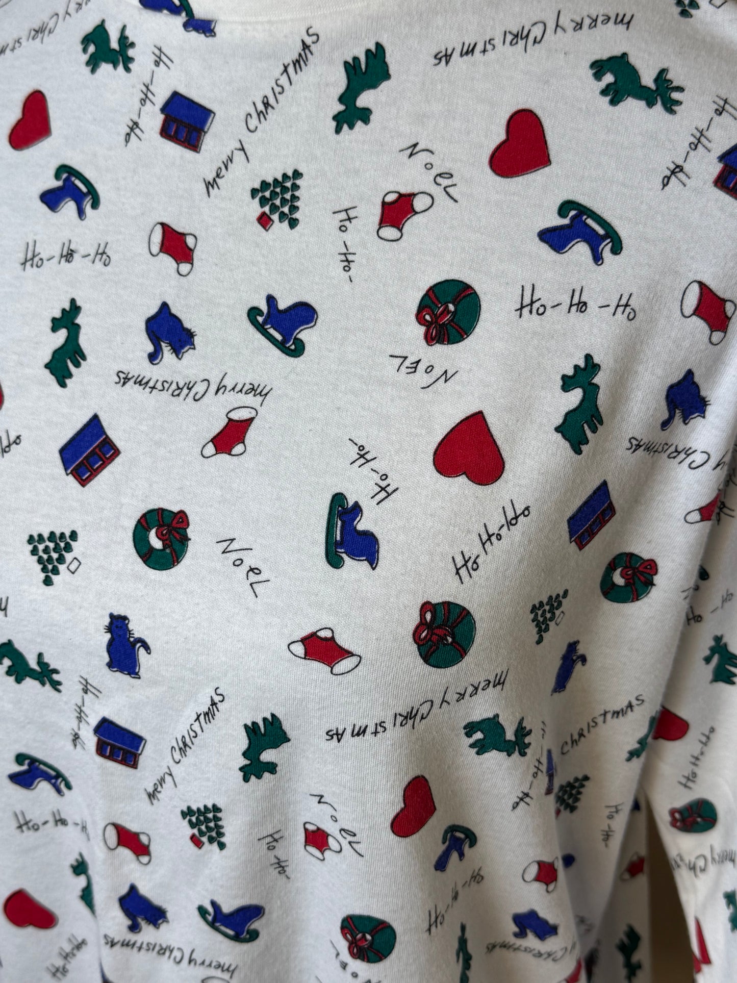 Vtg Westbound Christmas Turtleneck