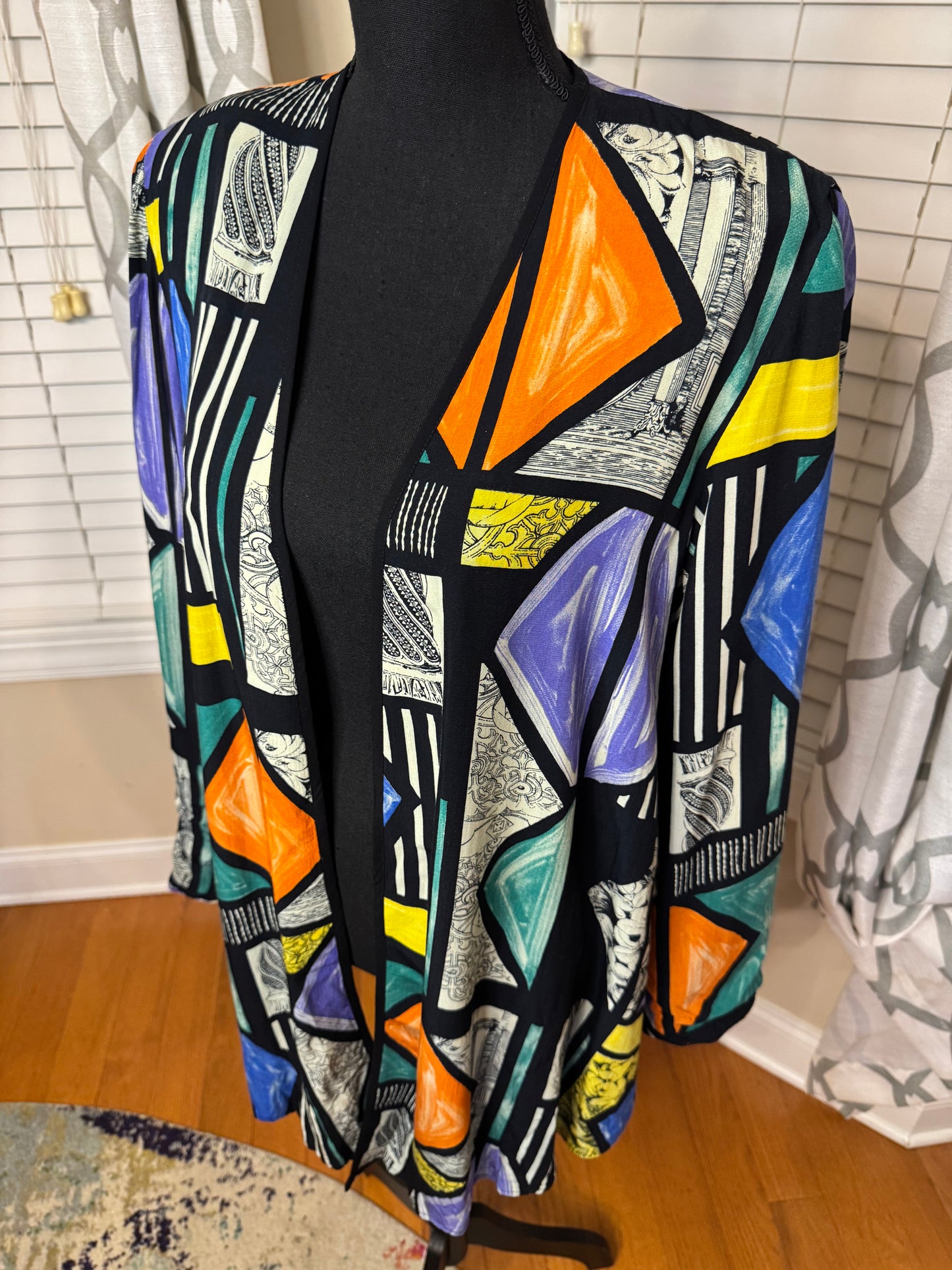 Platinum by Dorothy Schoelen Open Duster/Blazer