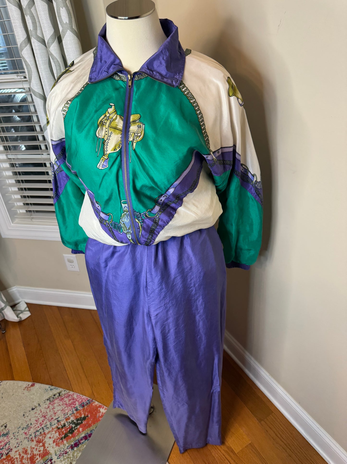 Vintage Cassia 2-Piece Windbreaker Set