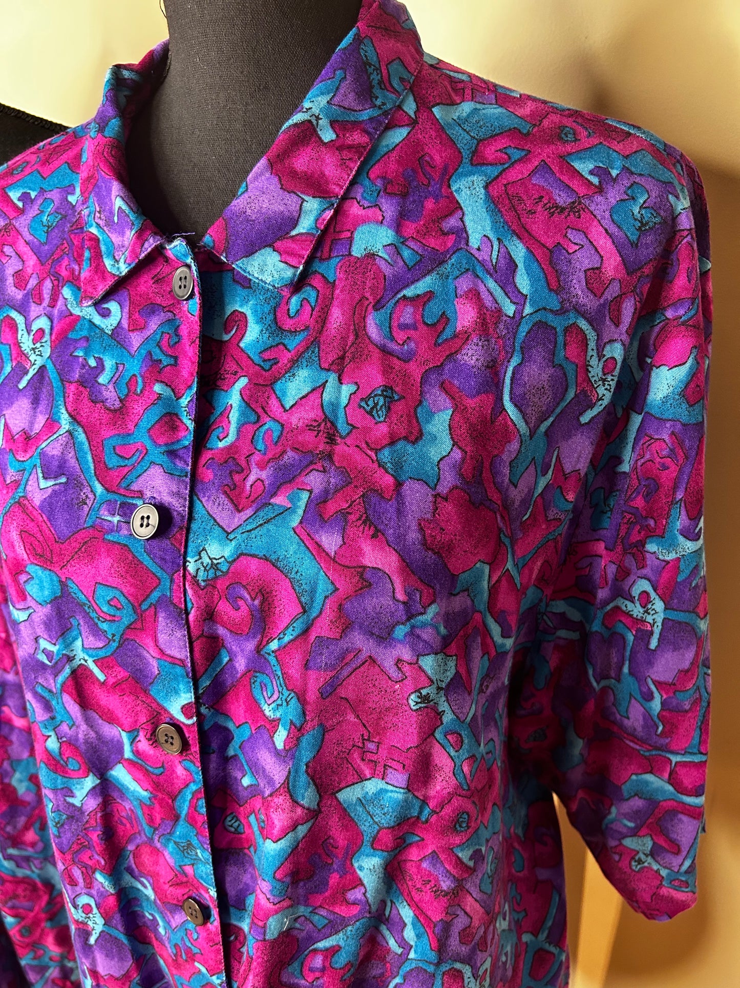Koret Abstract Print Short Set