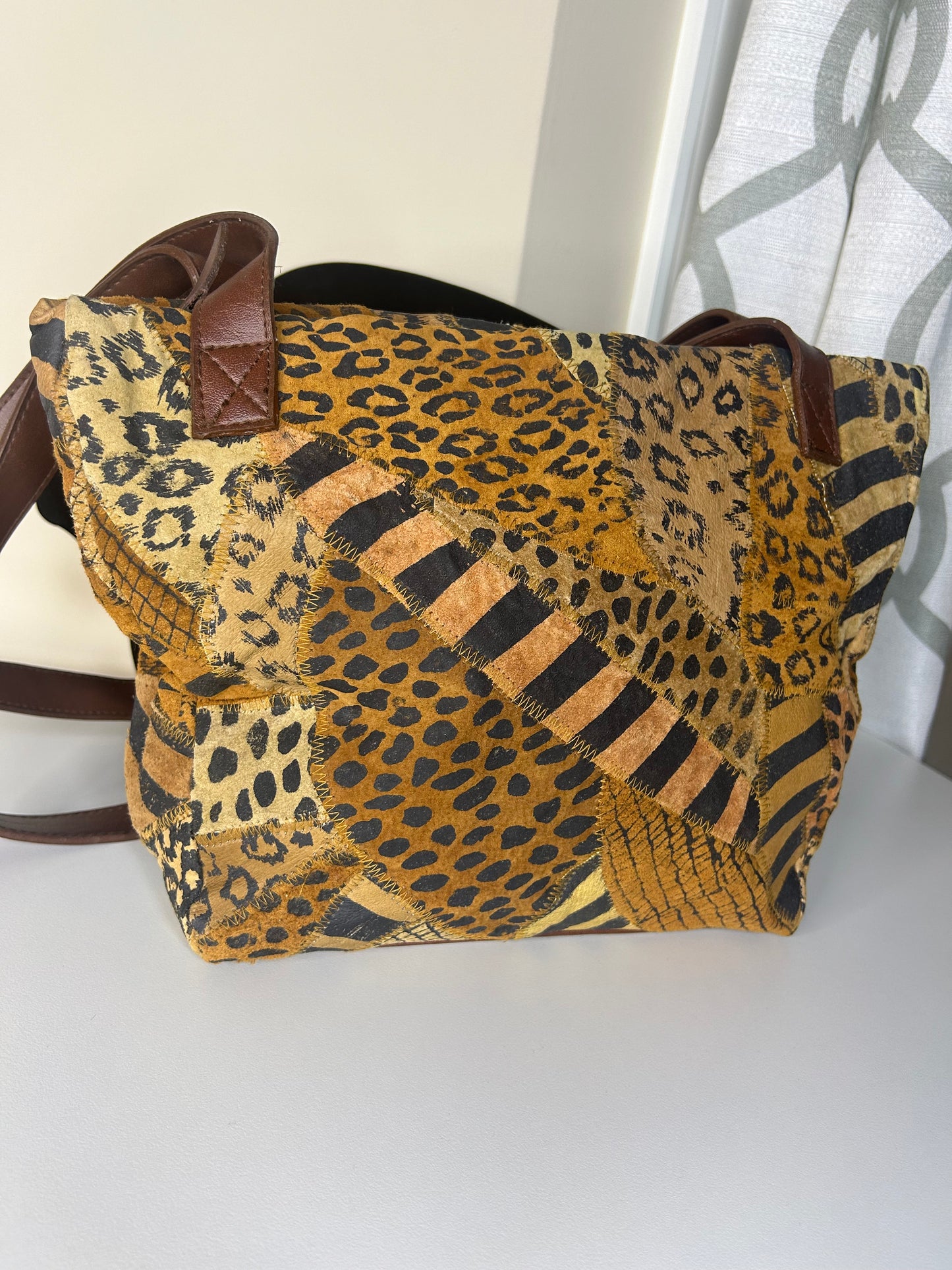 VIVA Animal Print Handbag