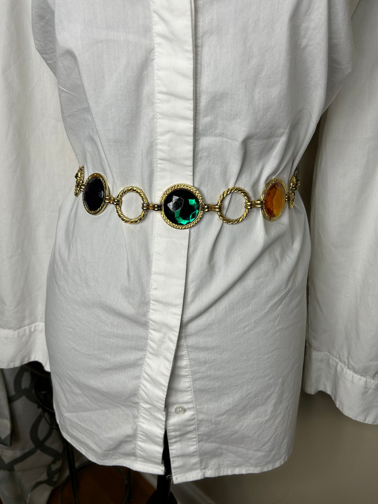 Vintage Jewel Belts (6 Jewels)