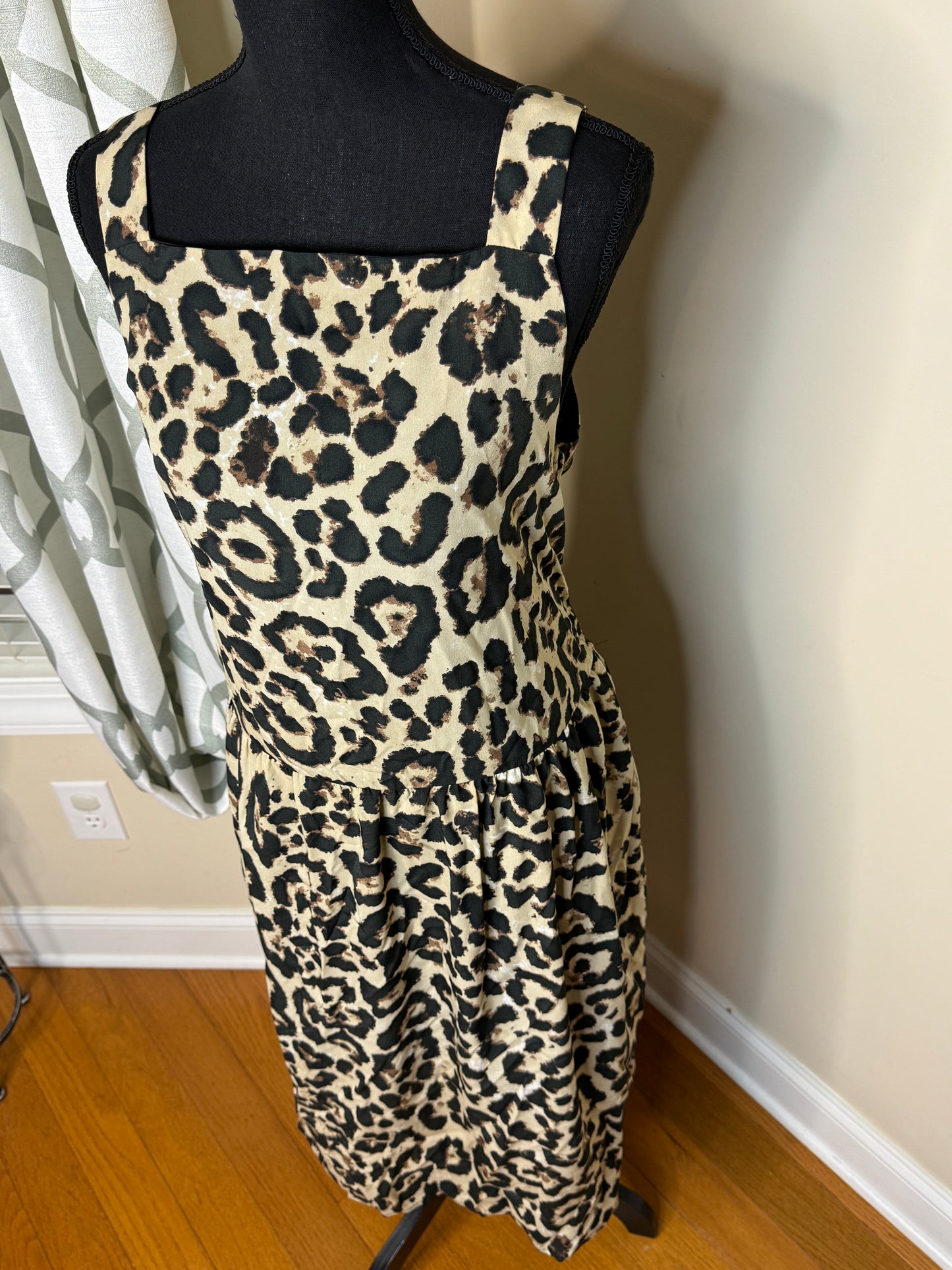 Hayden Leopard Print Dress NWT