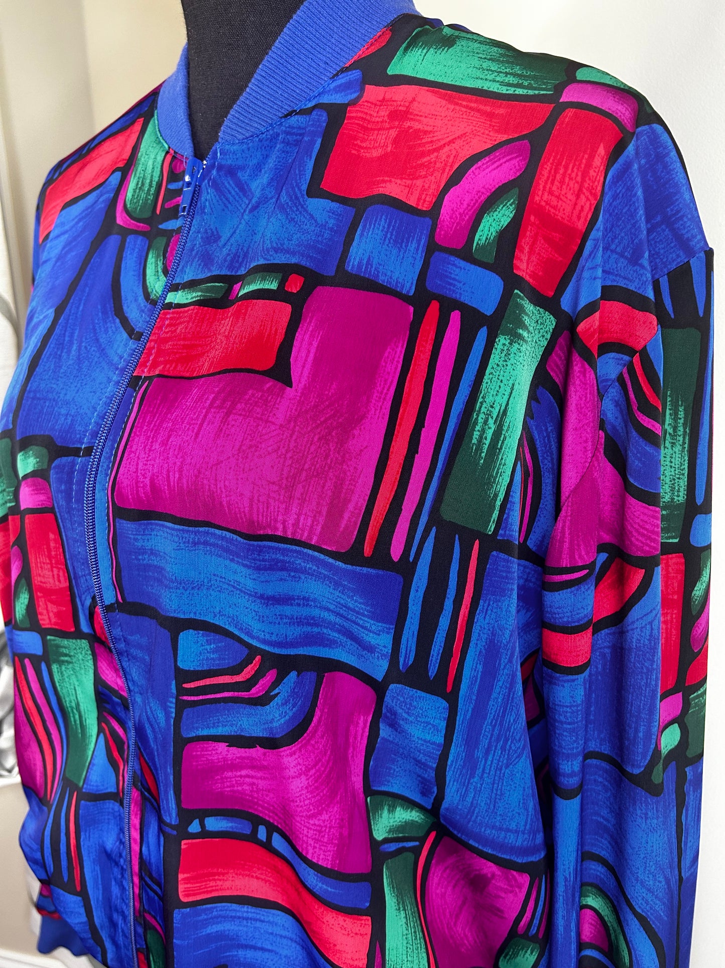 Teddi Colorblock Bomber