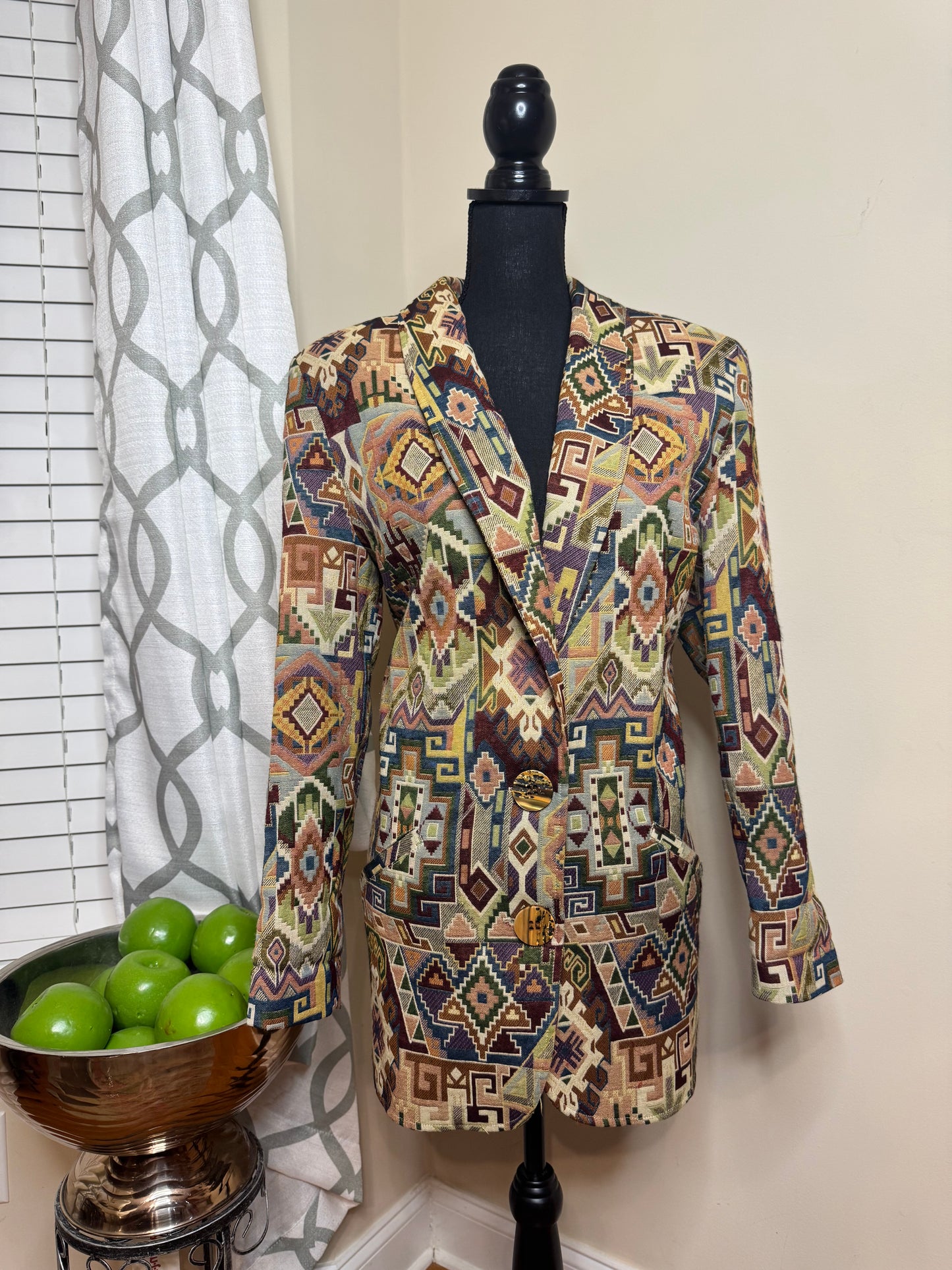 Ascente Sport Aztec Print Blazer