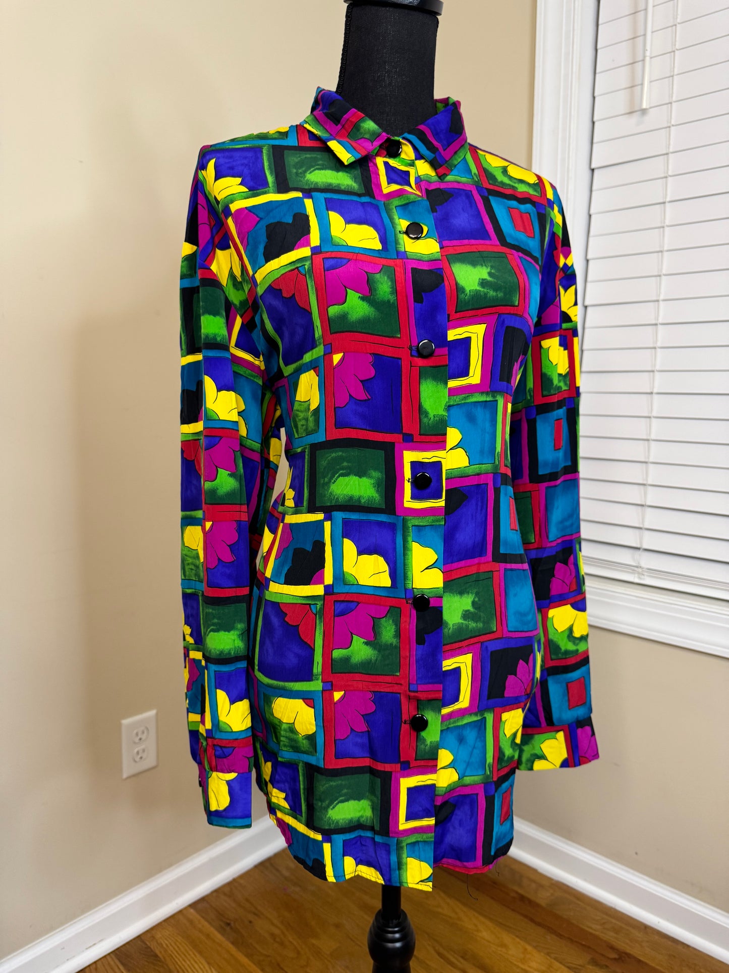 Vtg SG Sport Collection Blouse