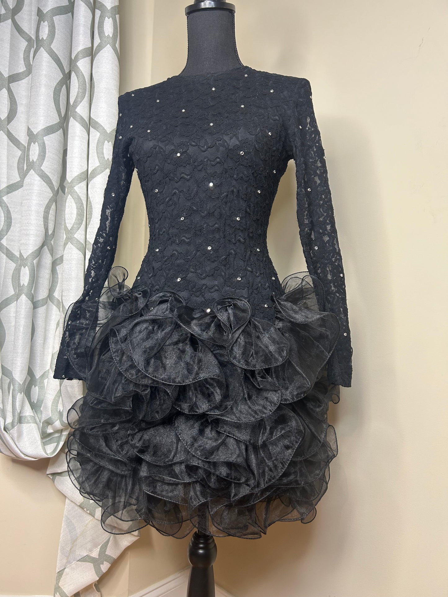 Vintage Bejeweled Lillie Rubin Dress