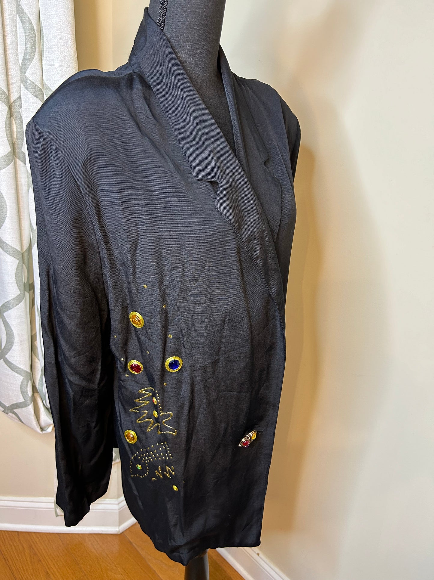VTG Bejeweled Blazer NWT