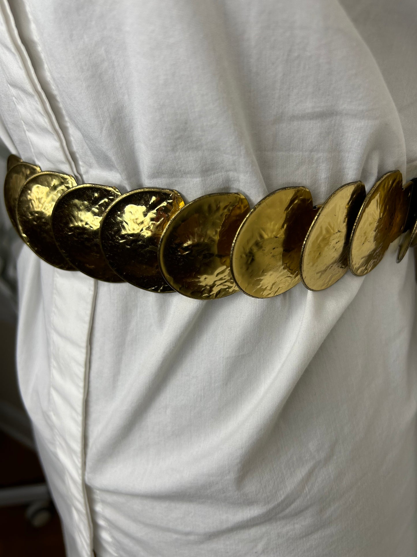 Gold Vintage Coin Belt