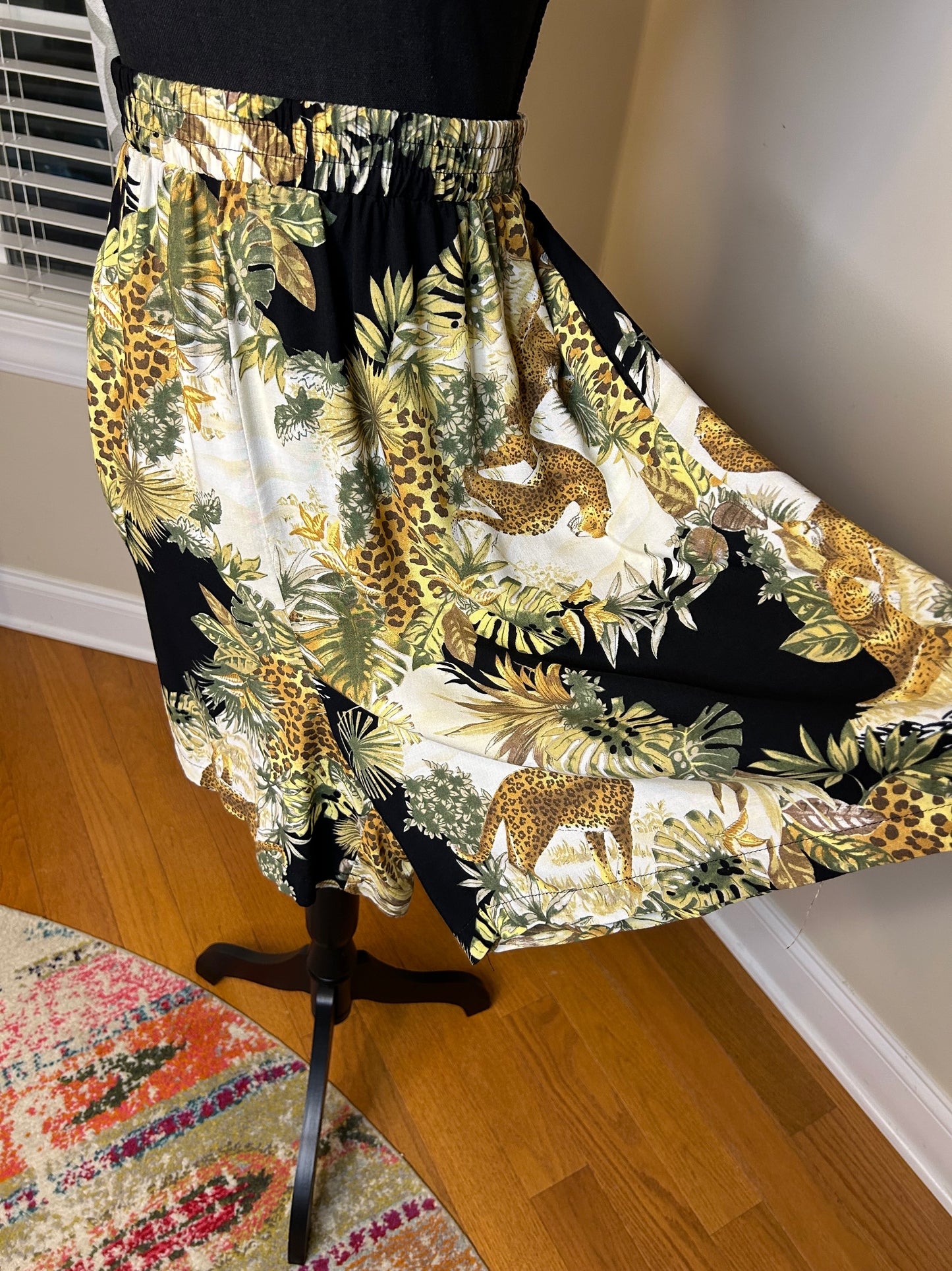 Plus Size Safari Shorts