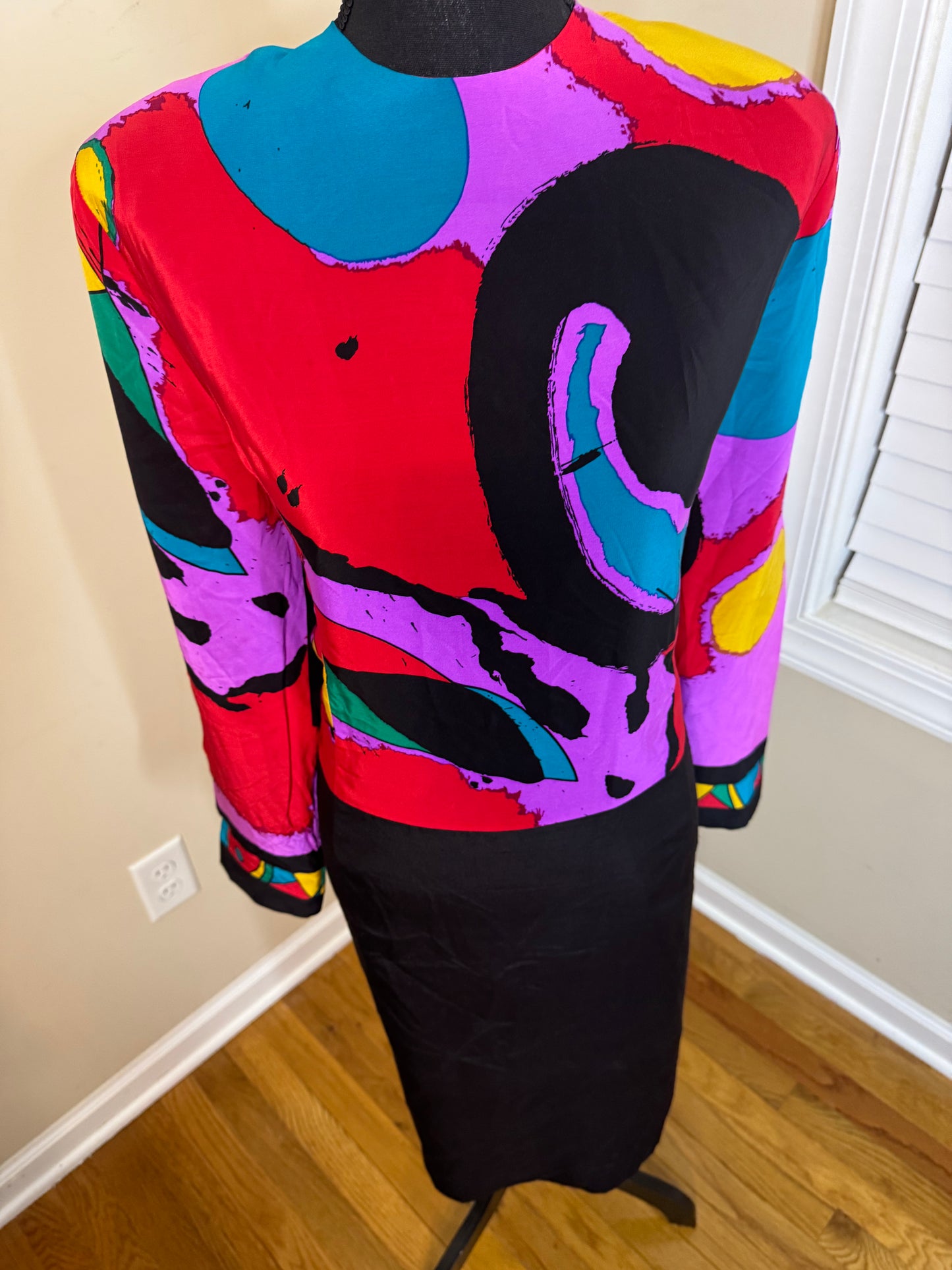 Vtg Anne Crimmins Dress