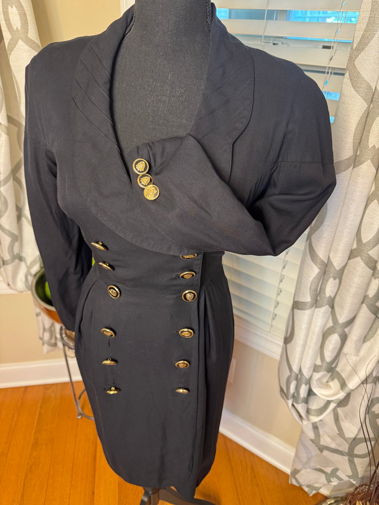 Papell Boutique Vintage Blazer Dress